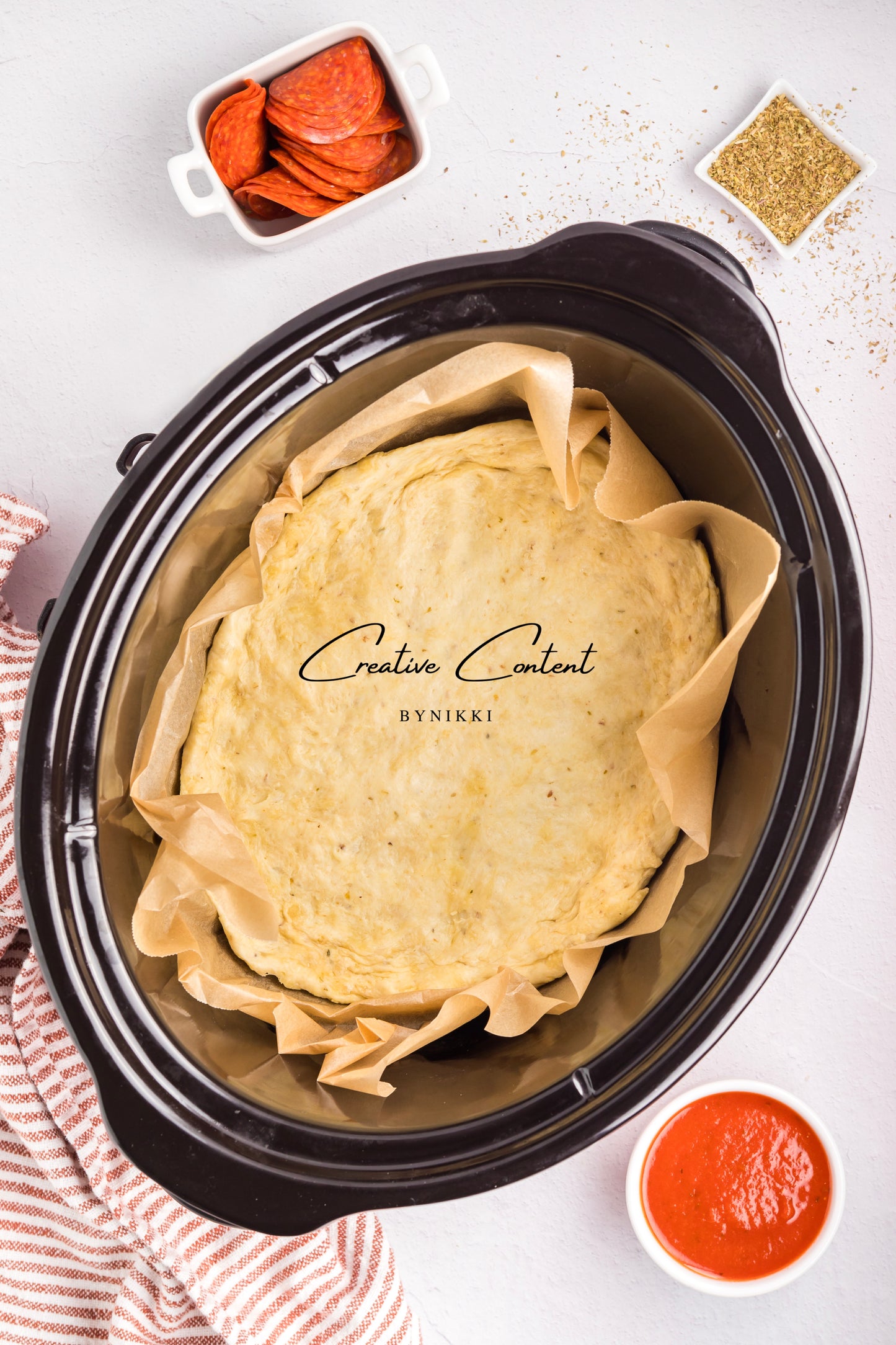 Crock Pot Deep Dish Pizza - Exclusive