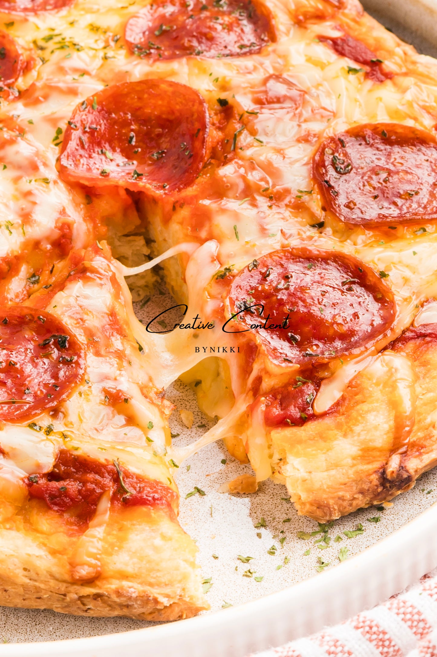 Crock Pot Deep Dish Pizza - Exclusive