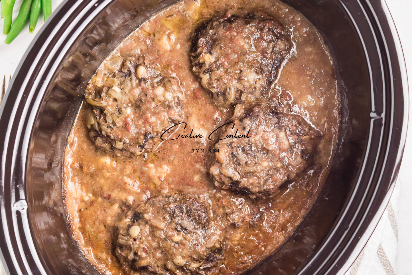 Crock Pot Hamburger Steaks - Exclusive