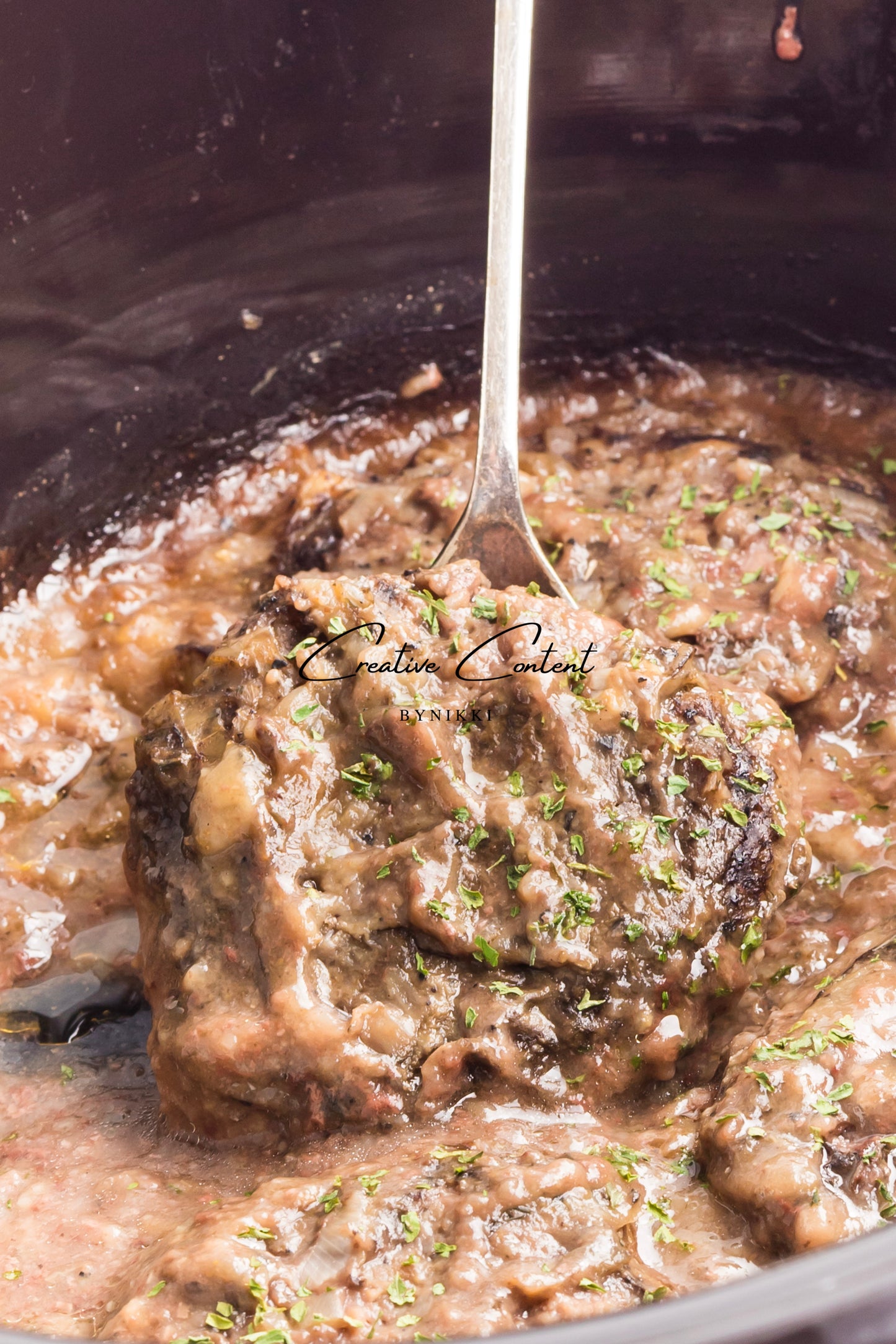 Crock Pot Hamburger Steaks - Exclusive