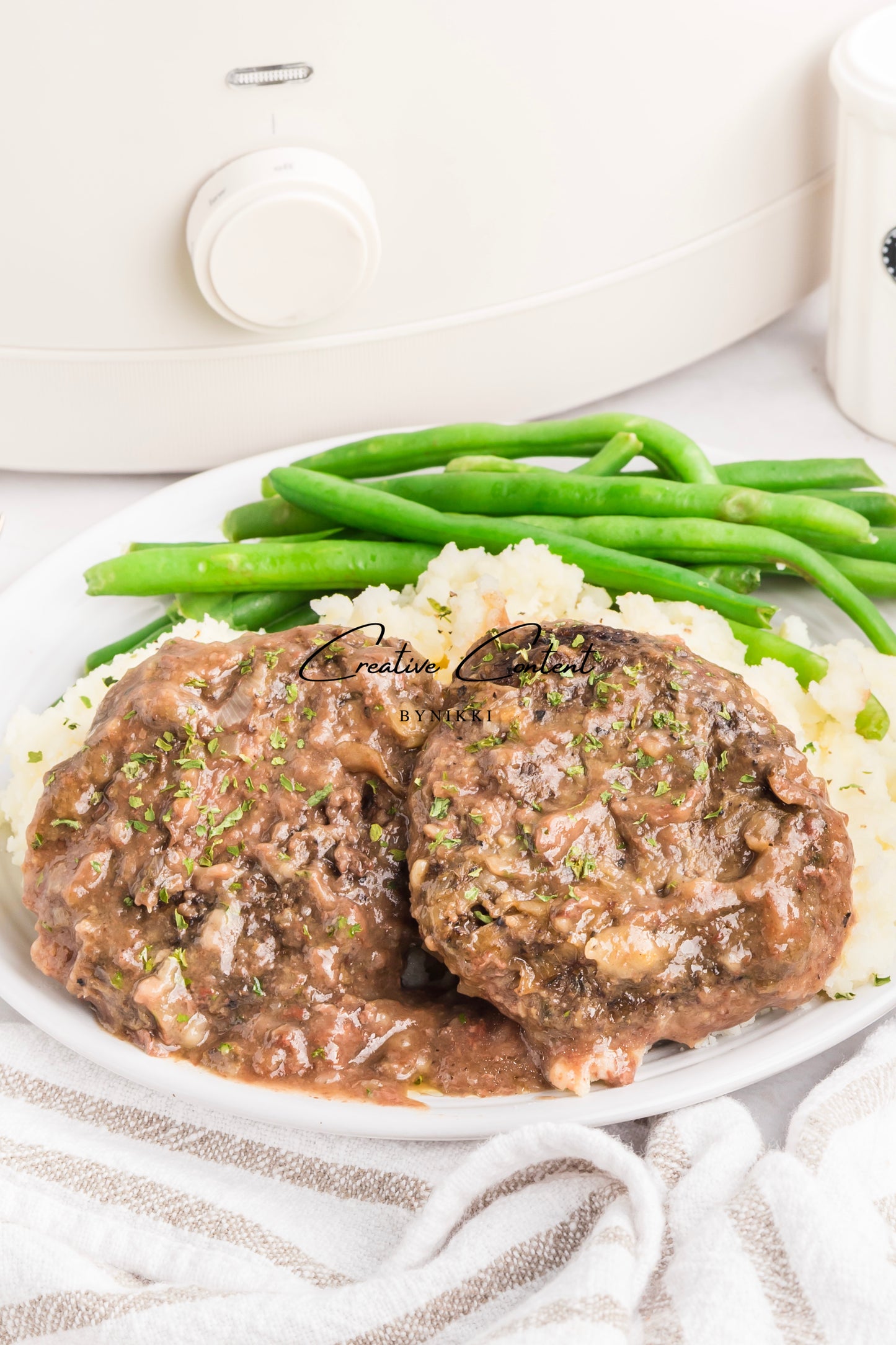 Crock Pot Hamburger Steaks - Exclusive