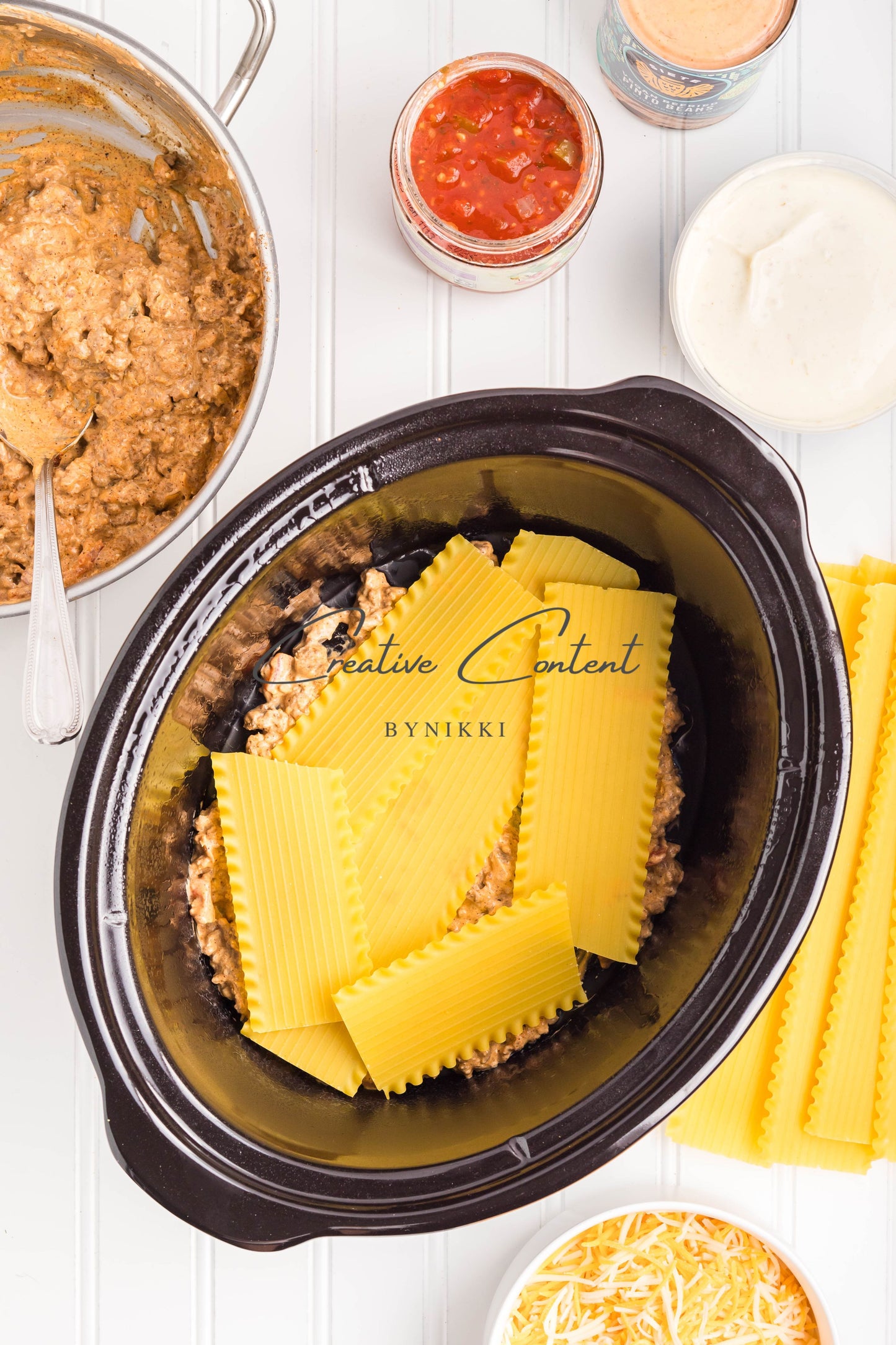 Crock Pot Mexican Lasagna -  Exclusive
