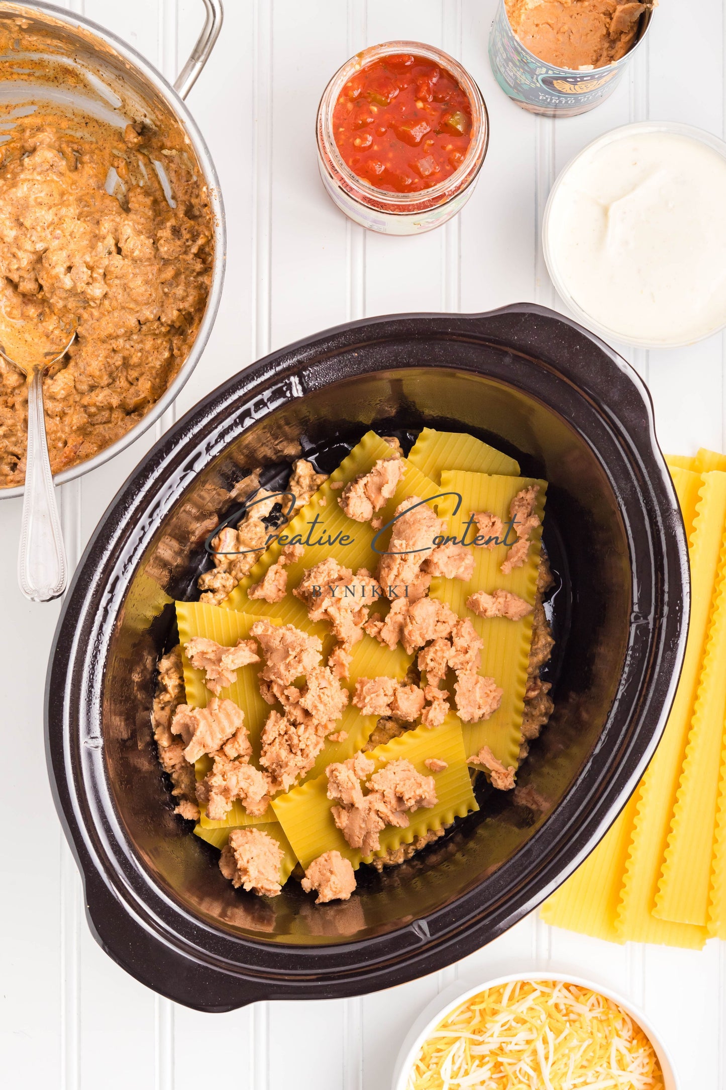 Crock Pot Mexican Lasagna -  Exclusive
