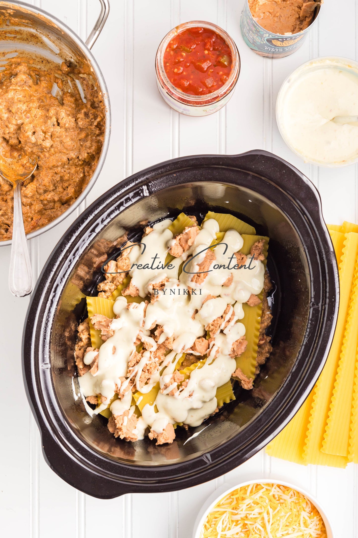 Crock Pot Mexican Lasagna -  Exclusive