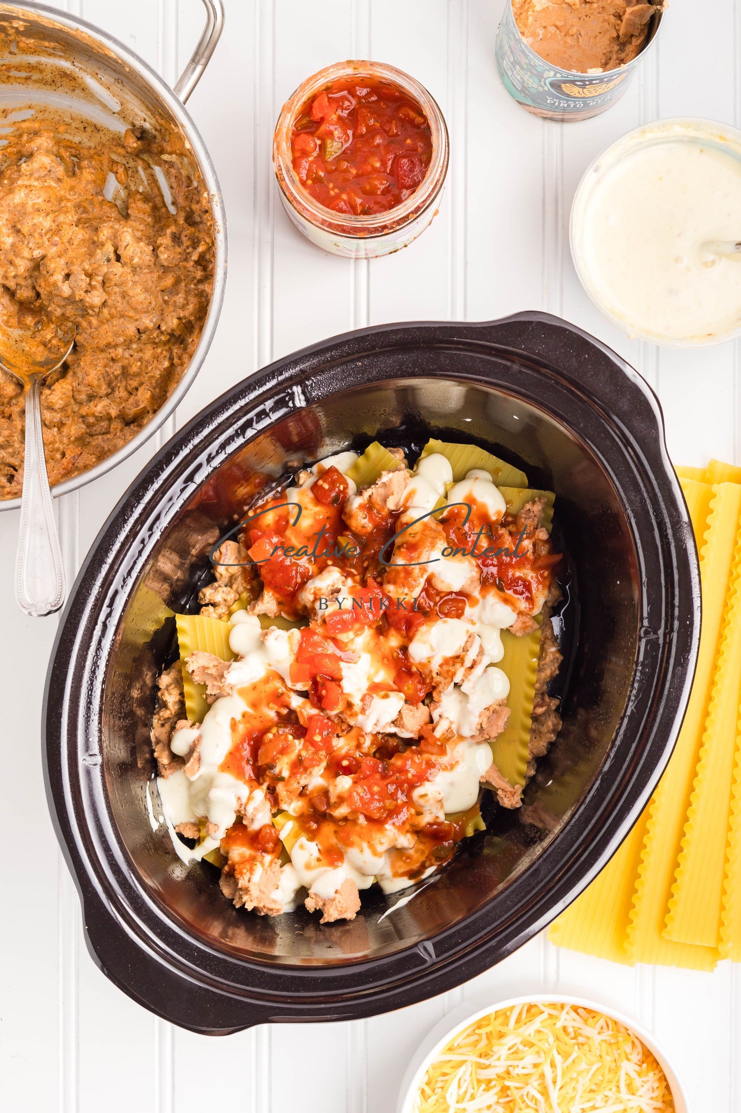 Crock Pot Mexican Lasagna -  Exclusive