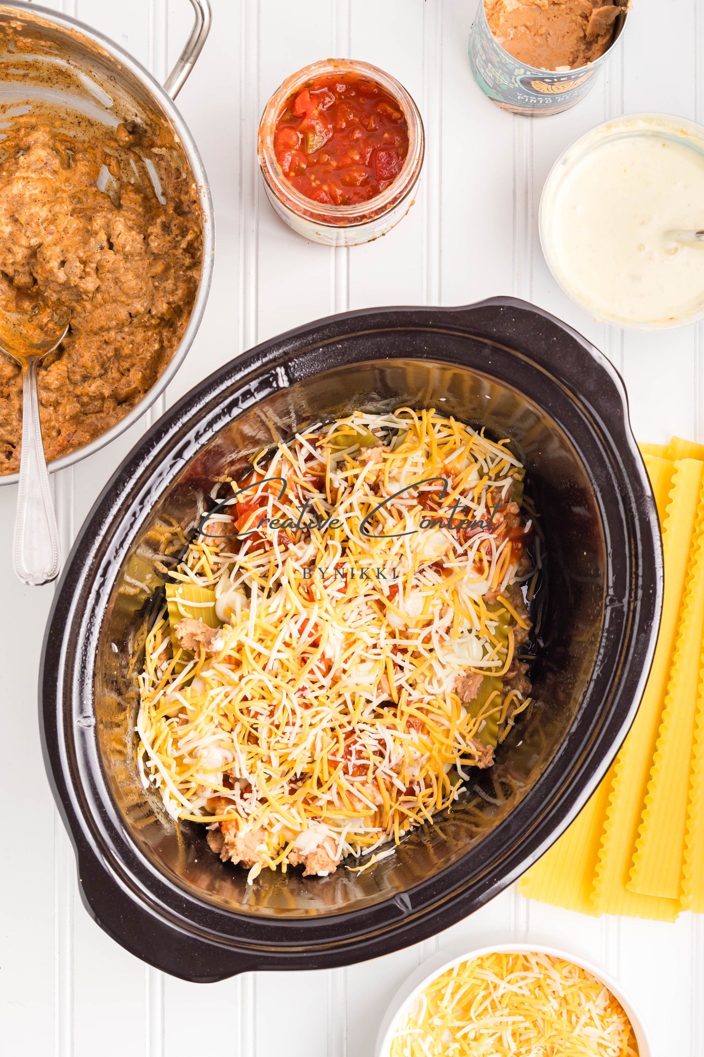Crock Pot Mexican Lasagna -  Exclusive