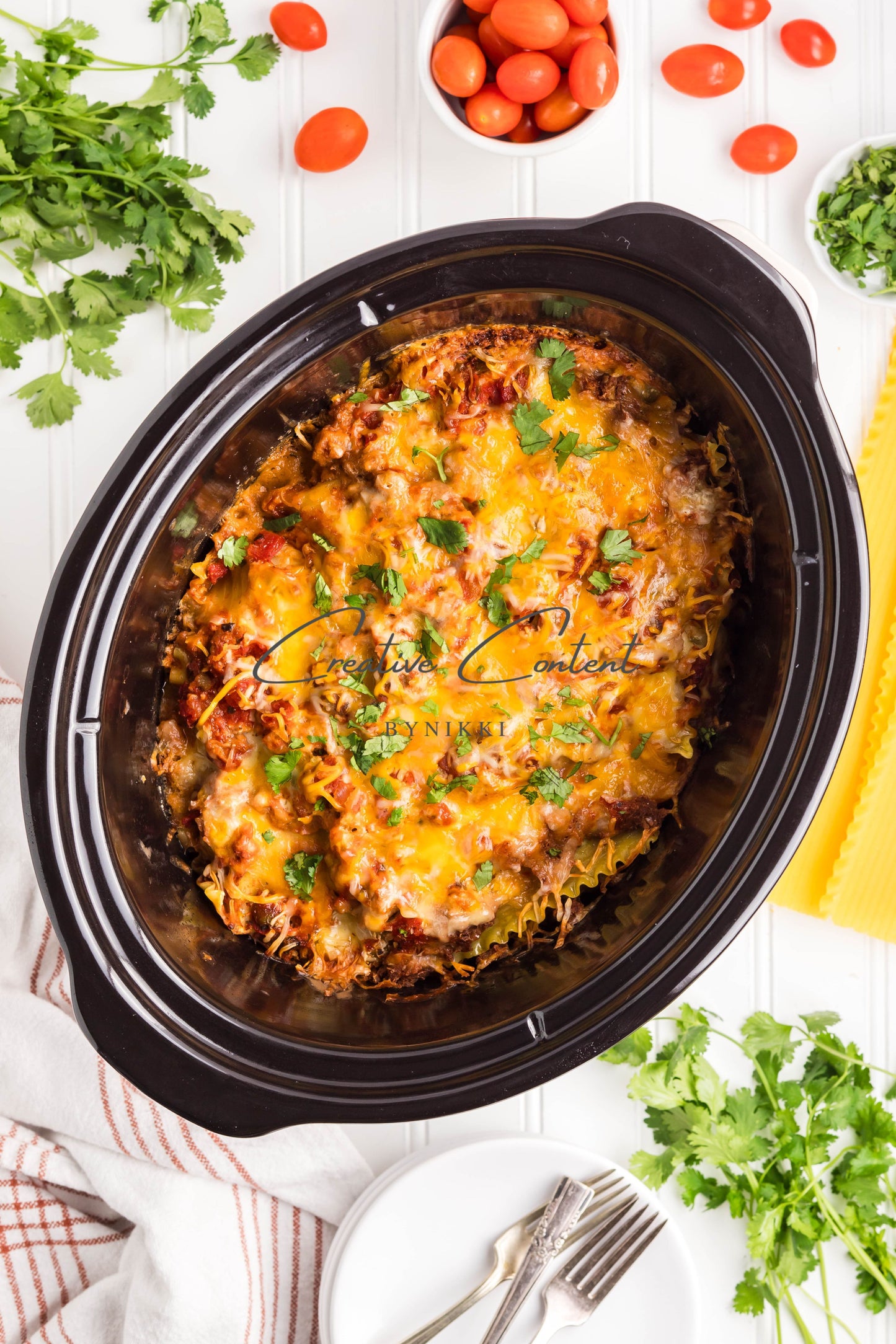 Crock Pot Mexican Lasagna -  Exclusive