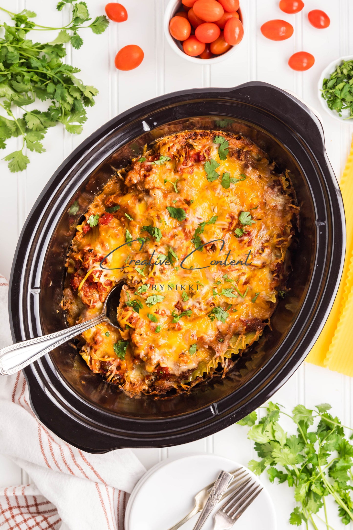 Crock Pot Mexican Lasagna -  Exclusive