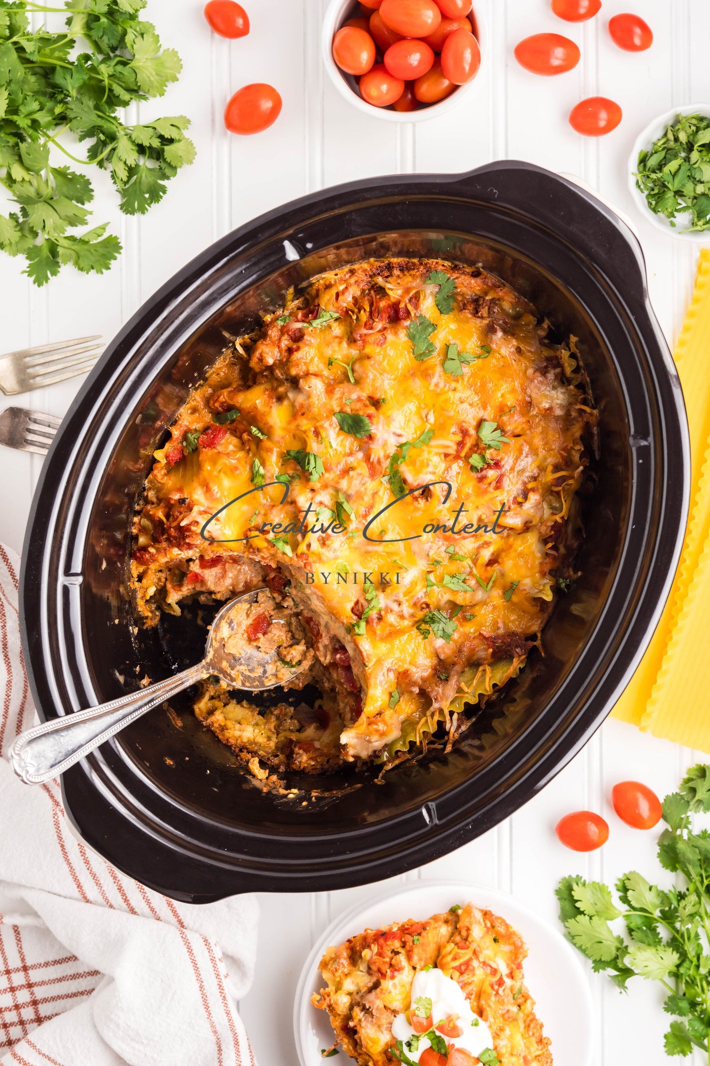 Crock Pot Mexican Lasagna -  Exclusive