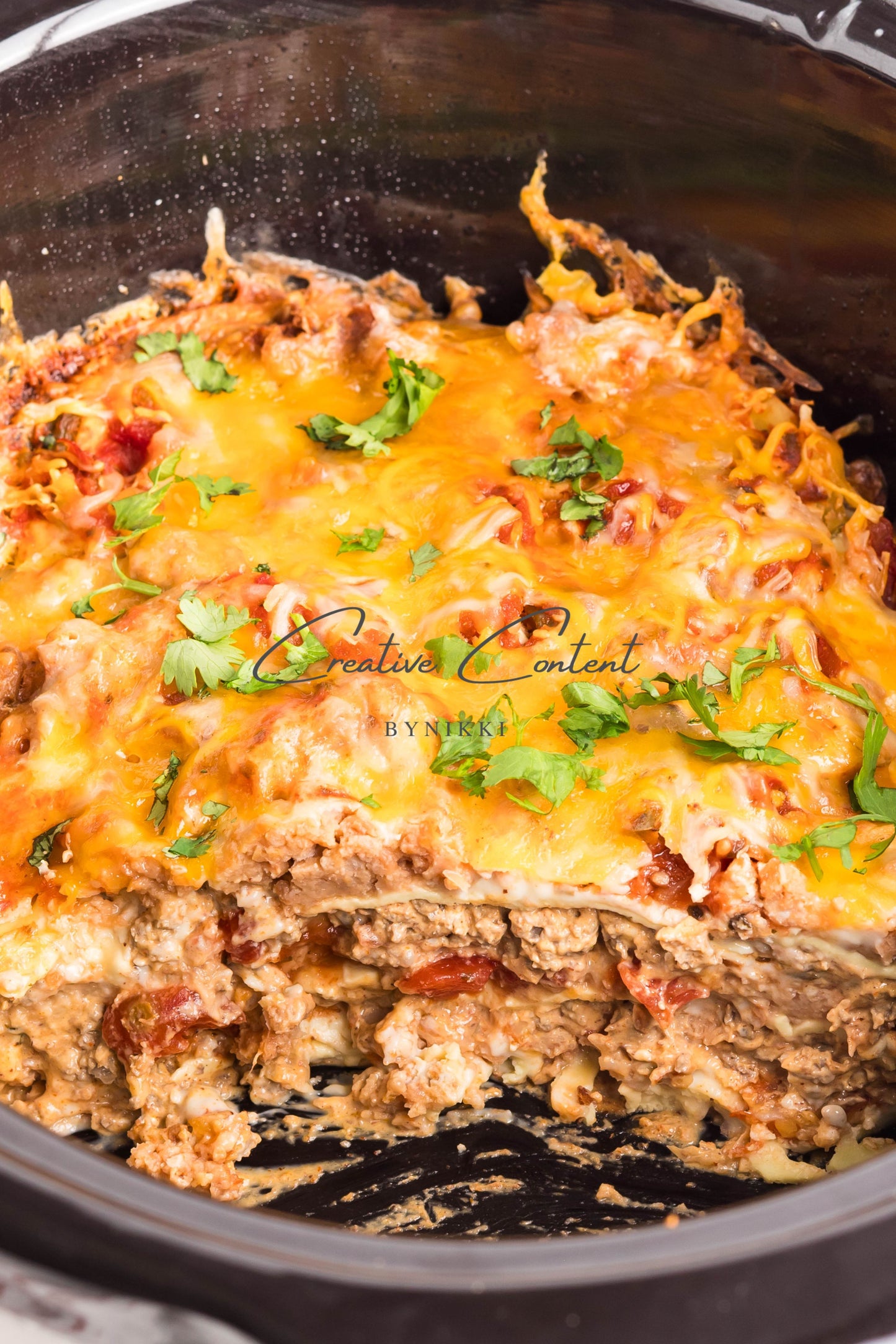 Crock Pot Mexican Lasagna -  Exclusive