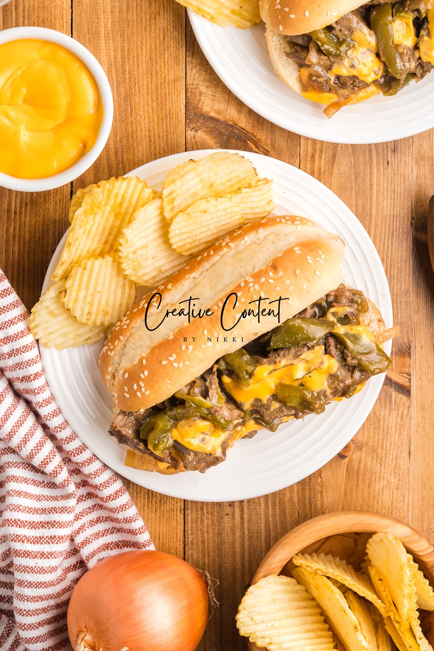 Crock Pot Philly Cheesesteak -  Exclusive