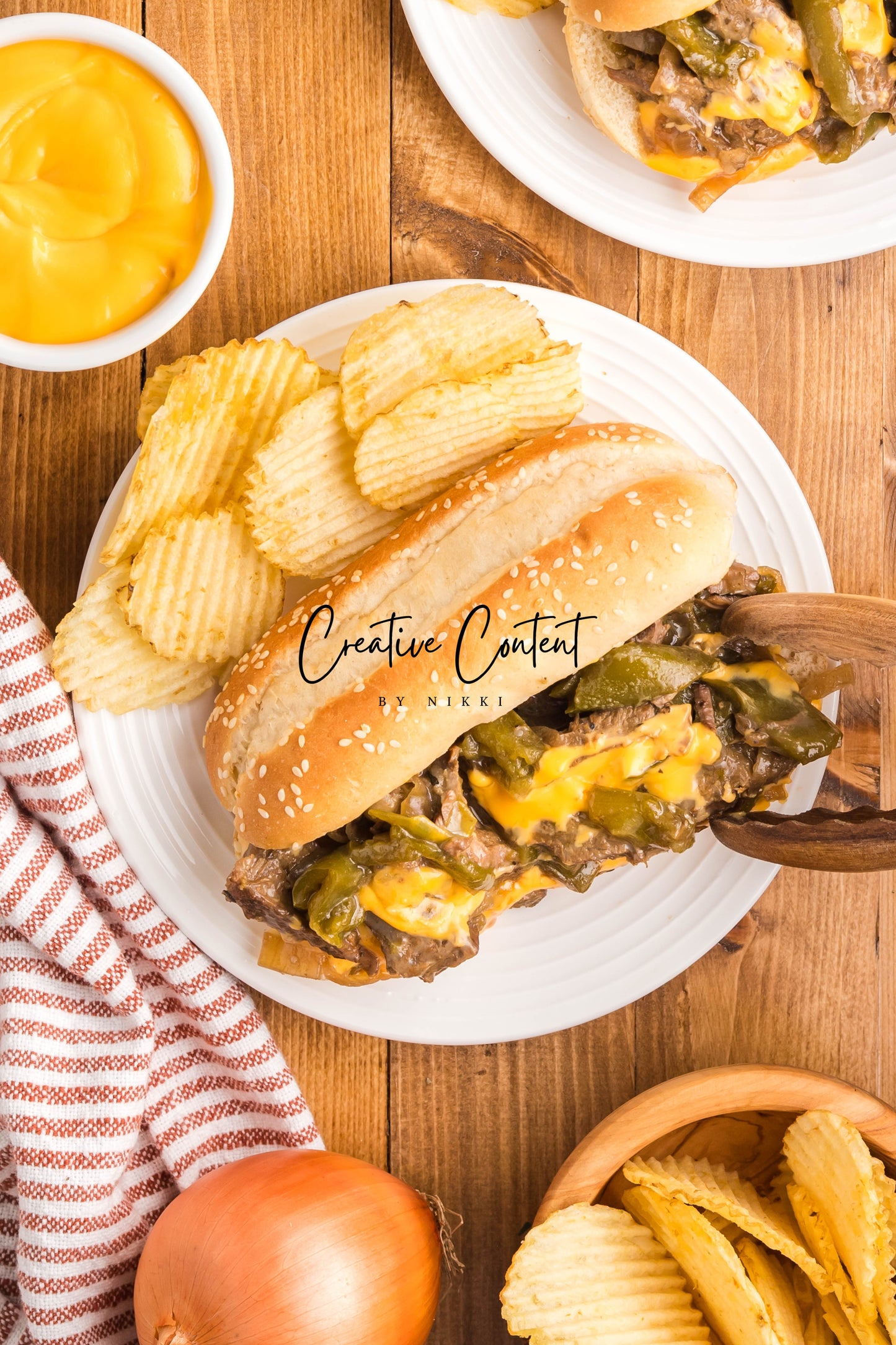 Crock Pot Philly Cheesesteak -  Exclusive