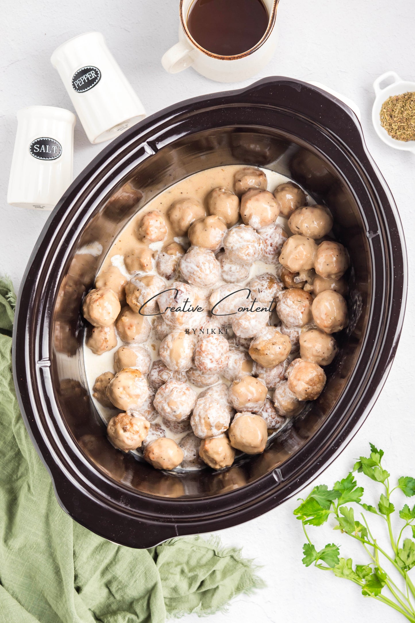 Crock Pot Swedish Meatballs  - Exclusive