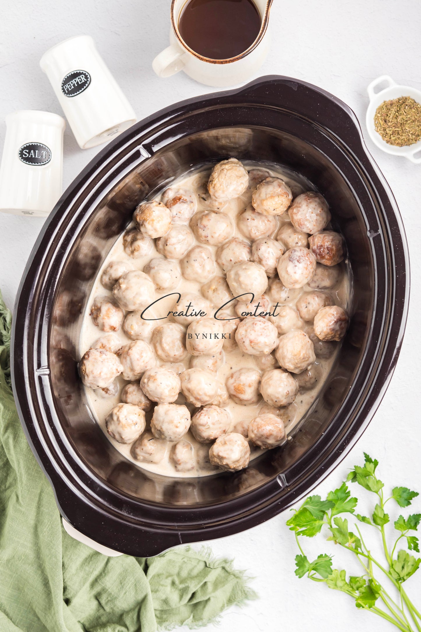 Crock Pot Swedish Meatballs  - Exclusive