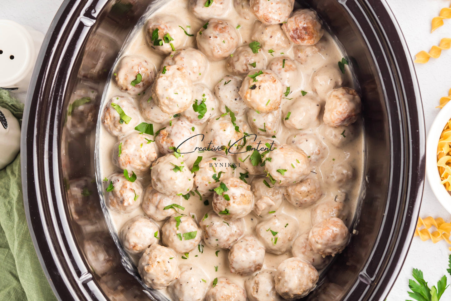 Crock Pot Swedish Meatballs  - Exclusive