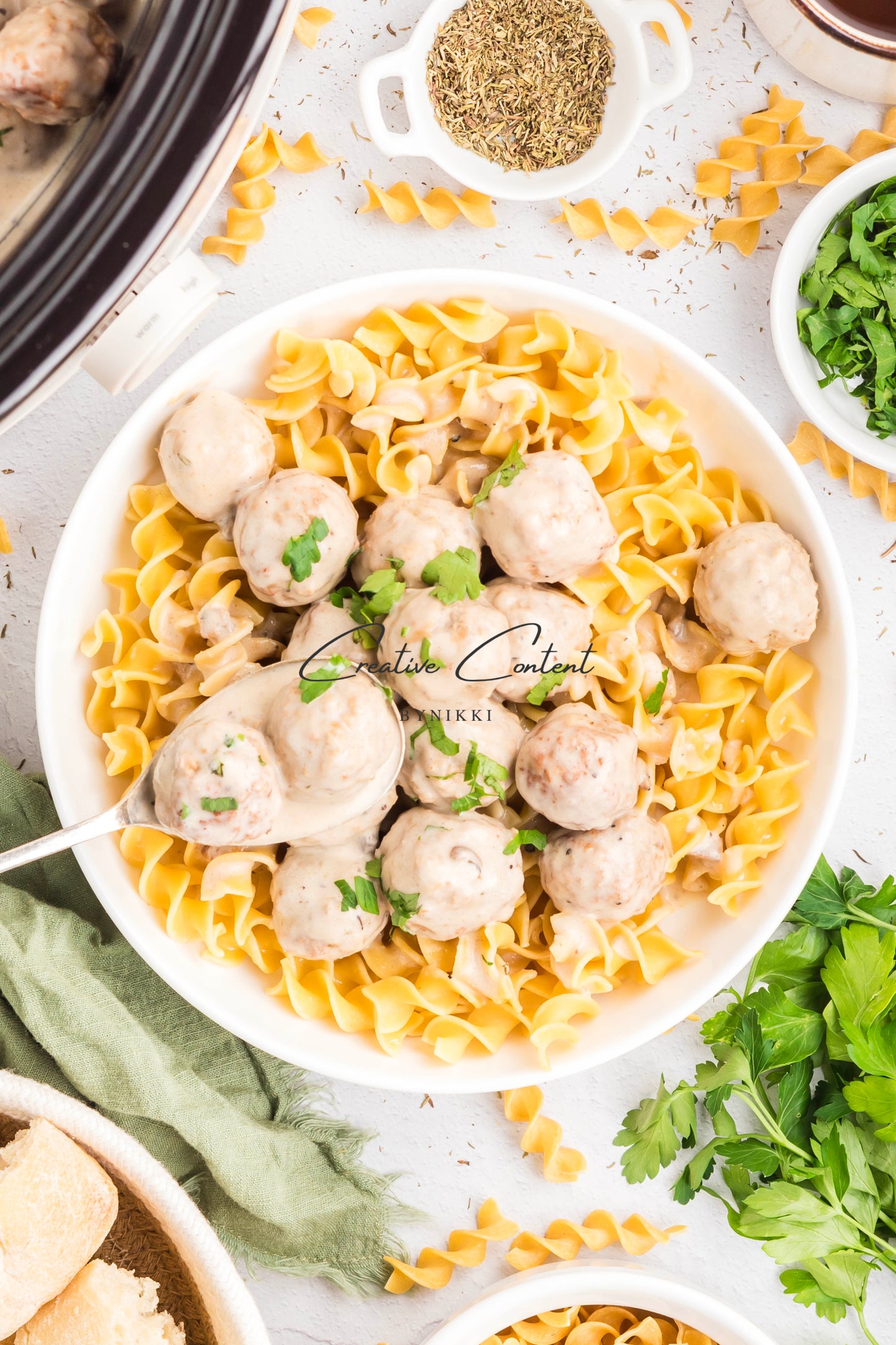 Crock Pot Swedish Meatballs  - Exclusive