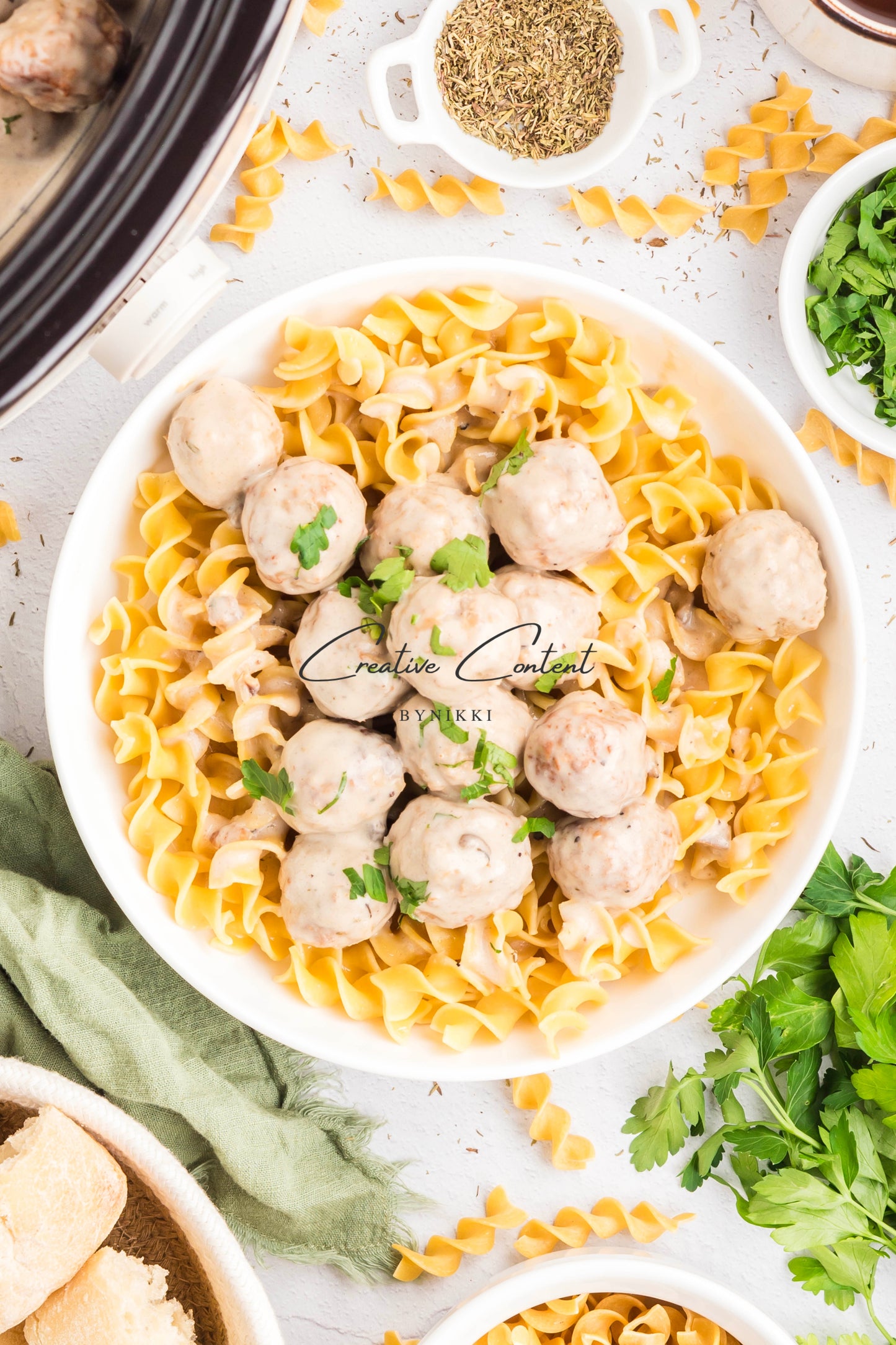 Crock Pot Swedish Meatballs  - Exclusive