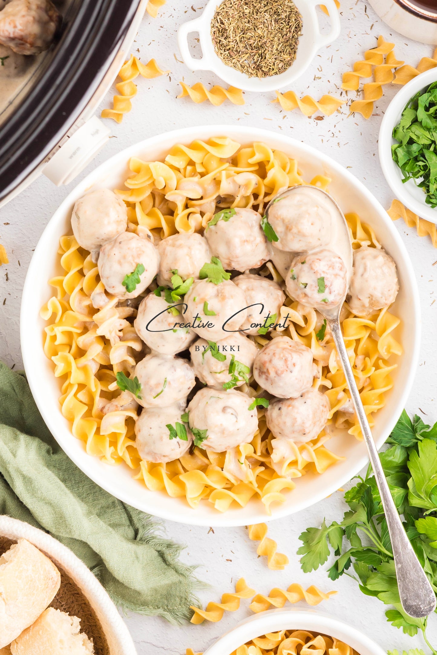 Crock Pot Swedish Meatballs  - Exclusive