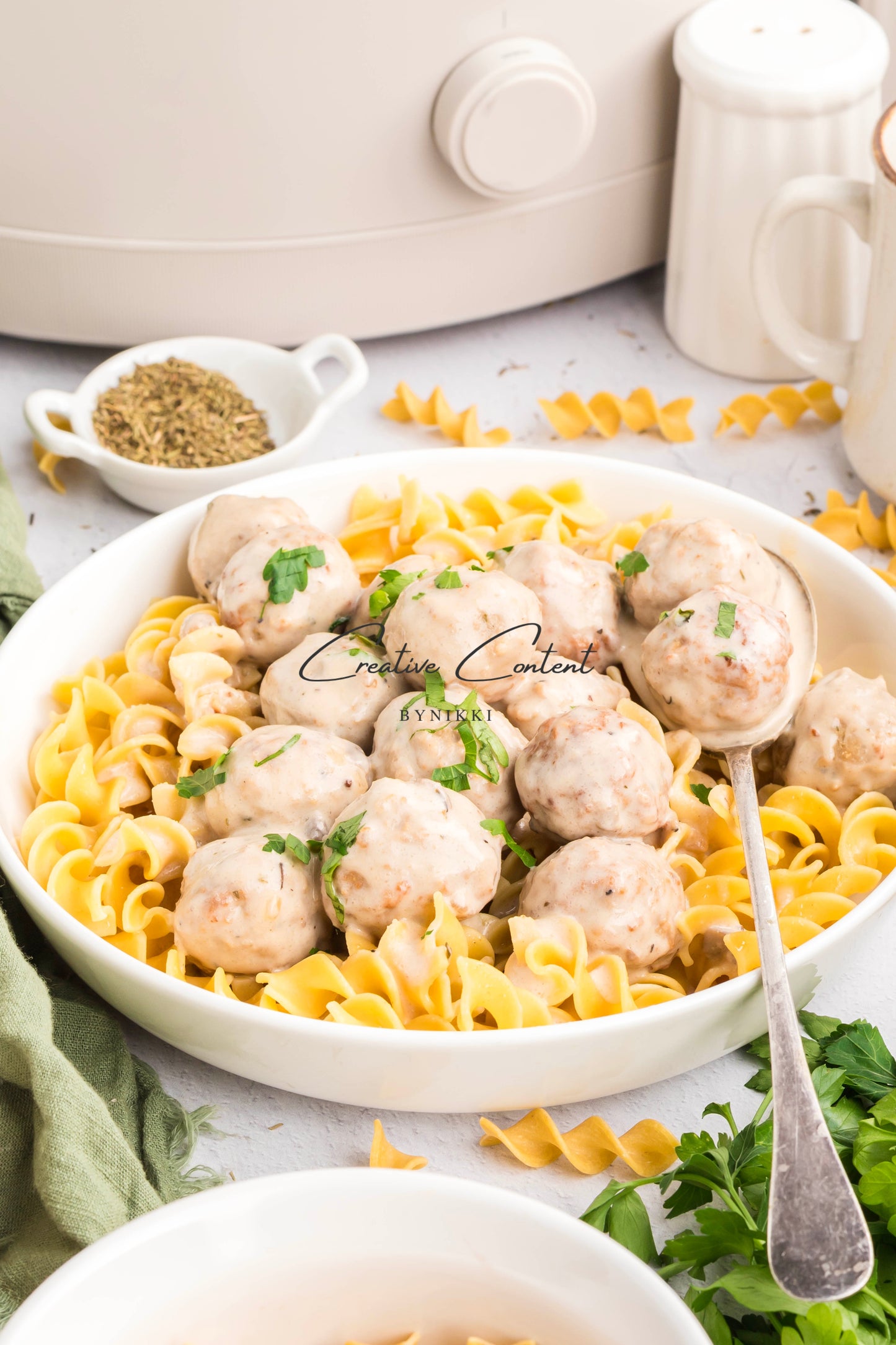 Crock Pot Swedish Meatballs  - Exclusive