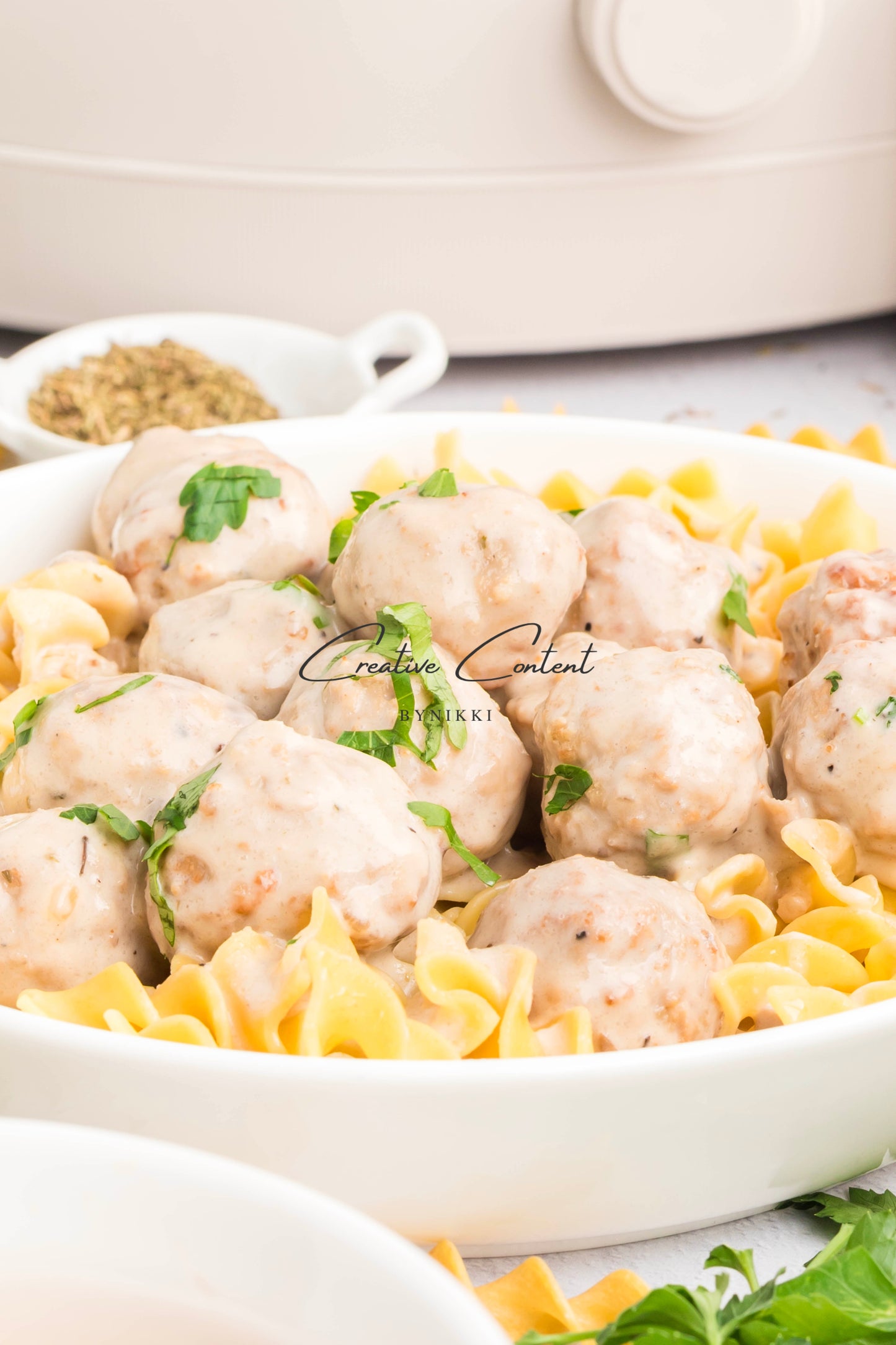 Crock Pot Swedish Meatballs  - Exclusive