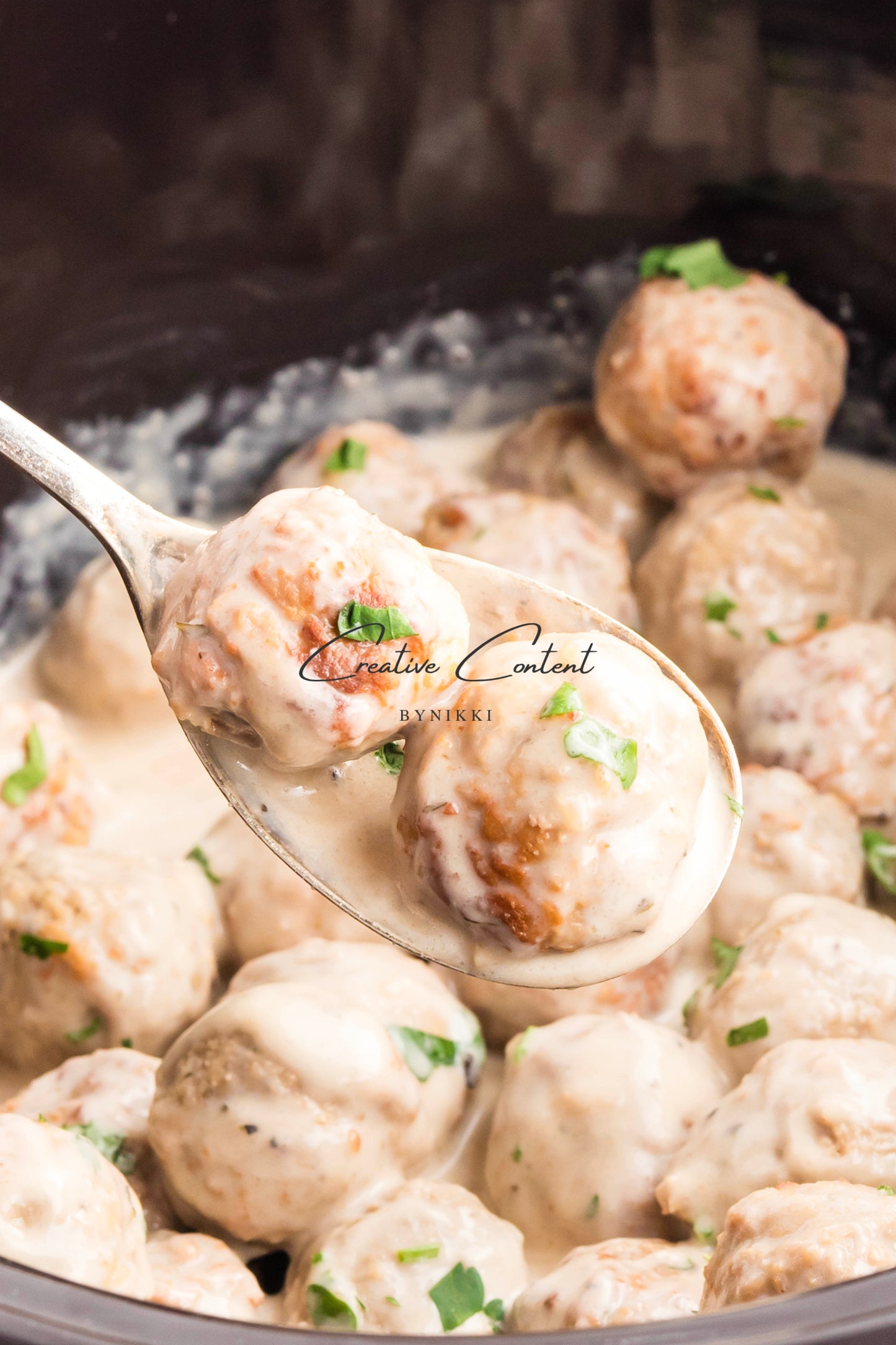 Crock Pot Swedish Meatballs  - Exclusive