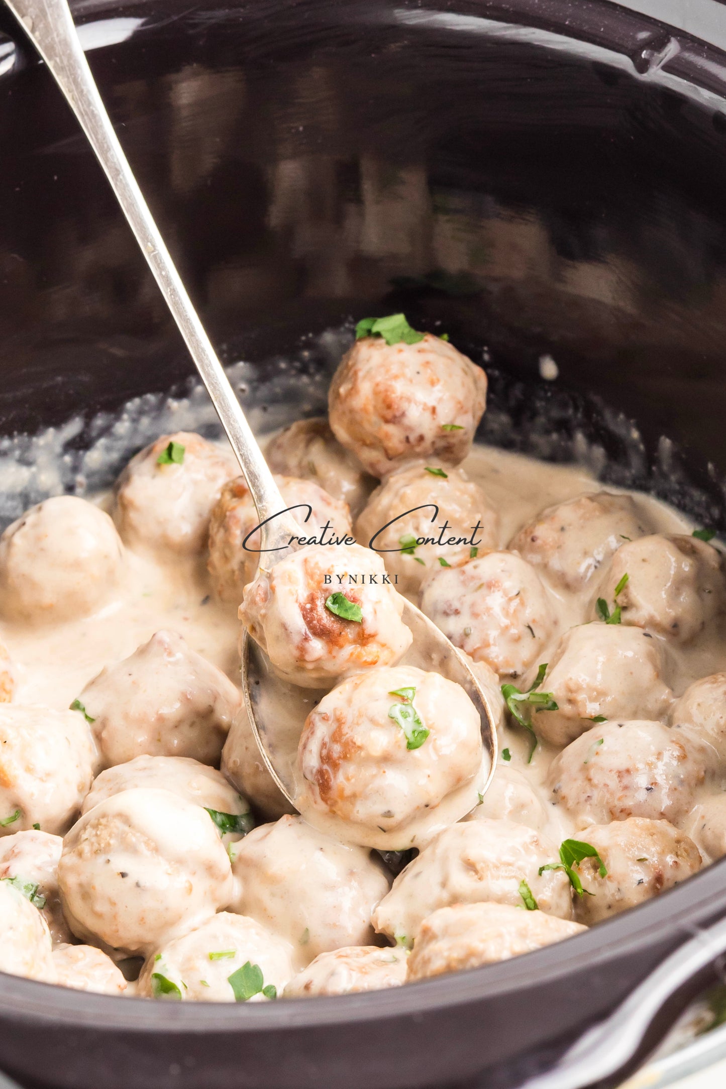 Crock Pot Swedish Meatballs  - Exclusive