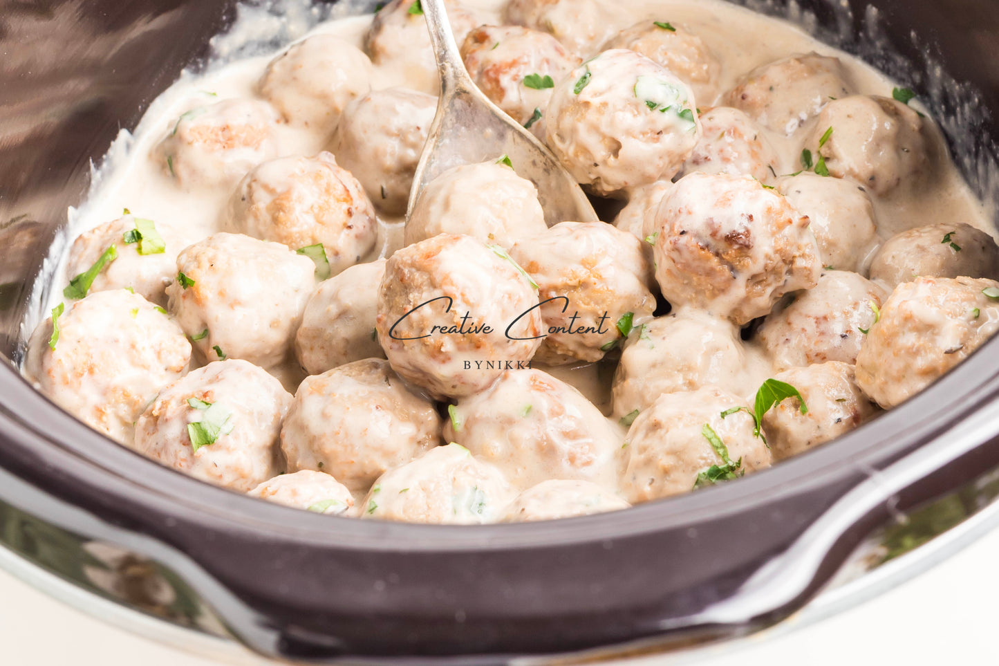 Crock Pot Swedish Meatballs  - Exclusive