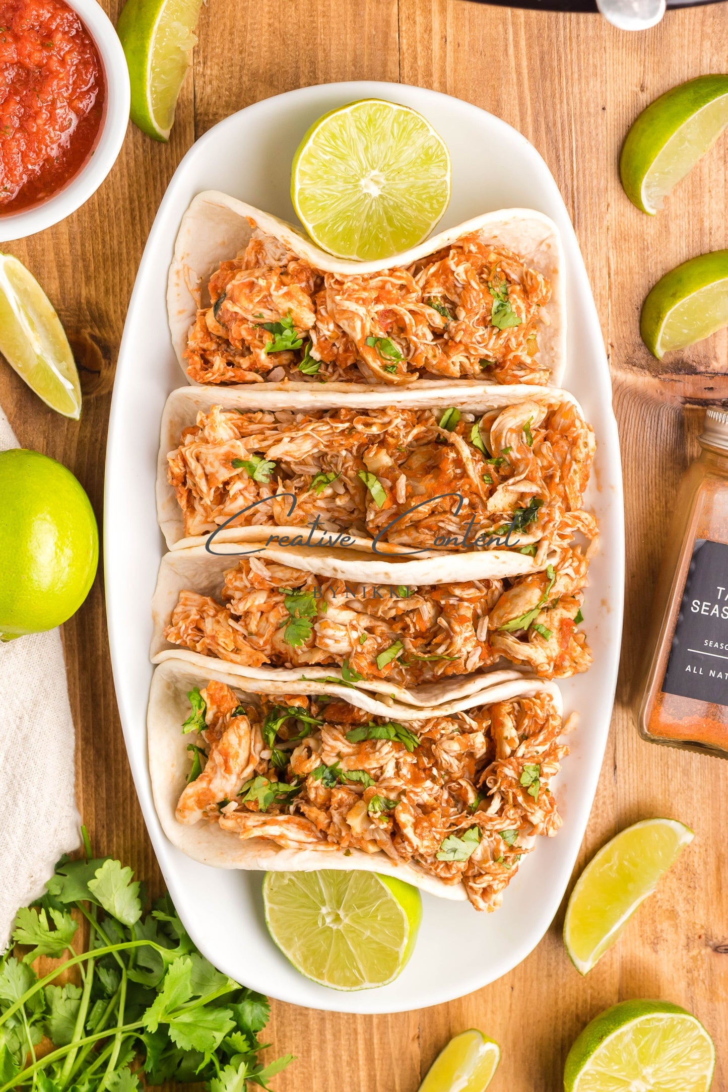 Crockpot Salsa Chicken -   Set 2 of 2