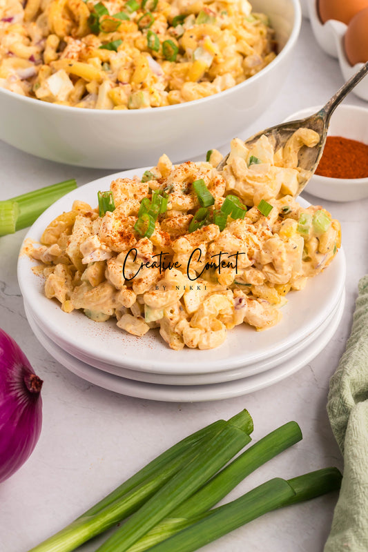 Deviled Egg Pasta Salad - Set 1 of 2