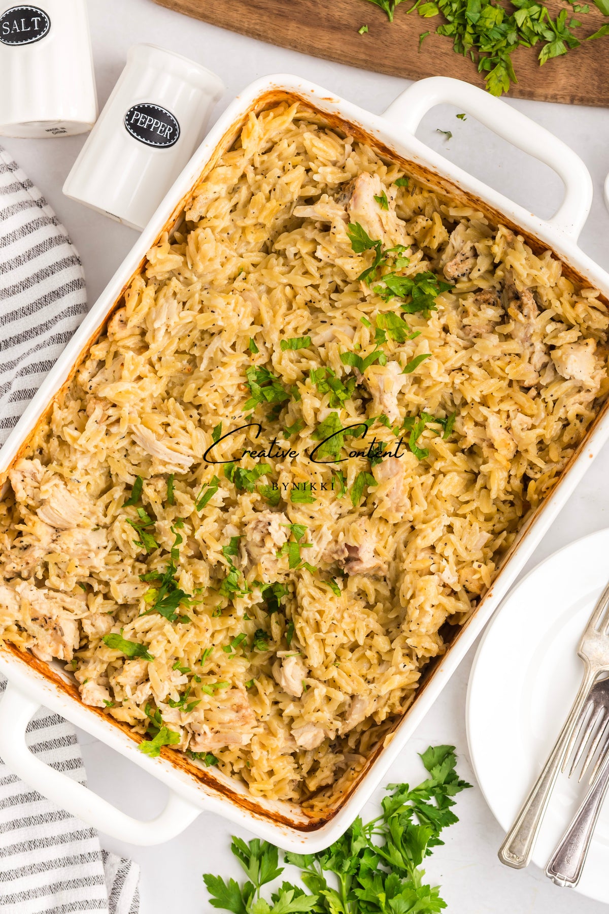 Dump and Bake Easy Creamy Pasta - Exclusive
