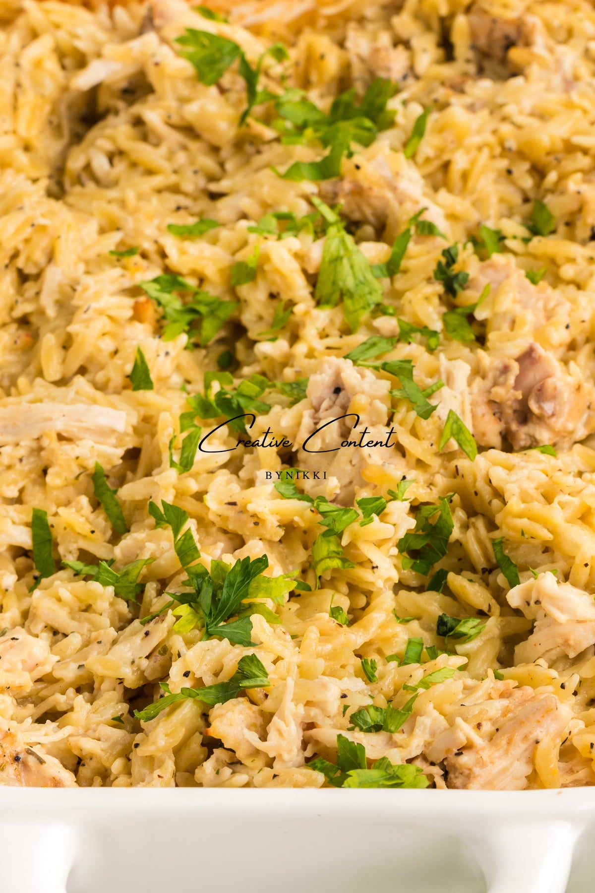 Dump and Bake Easy Creamy Pasta - Exclusive