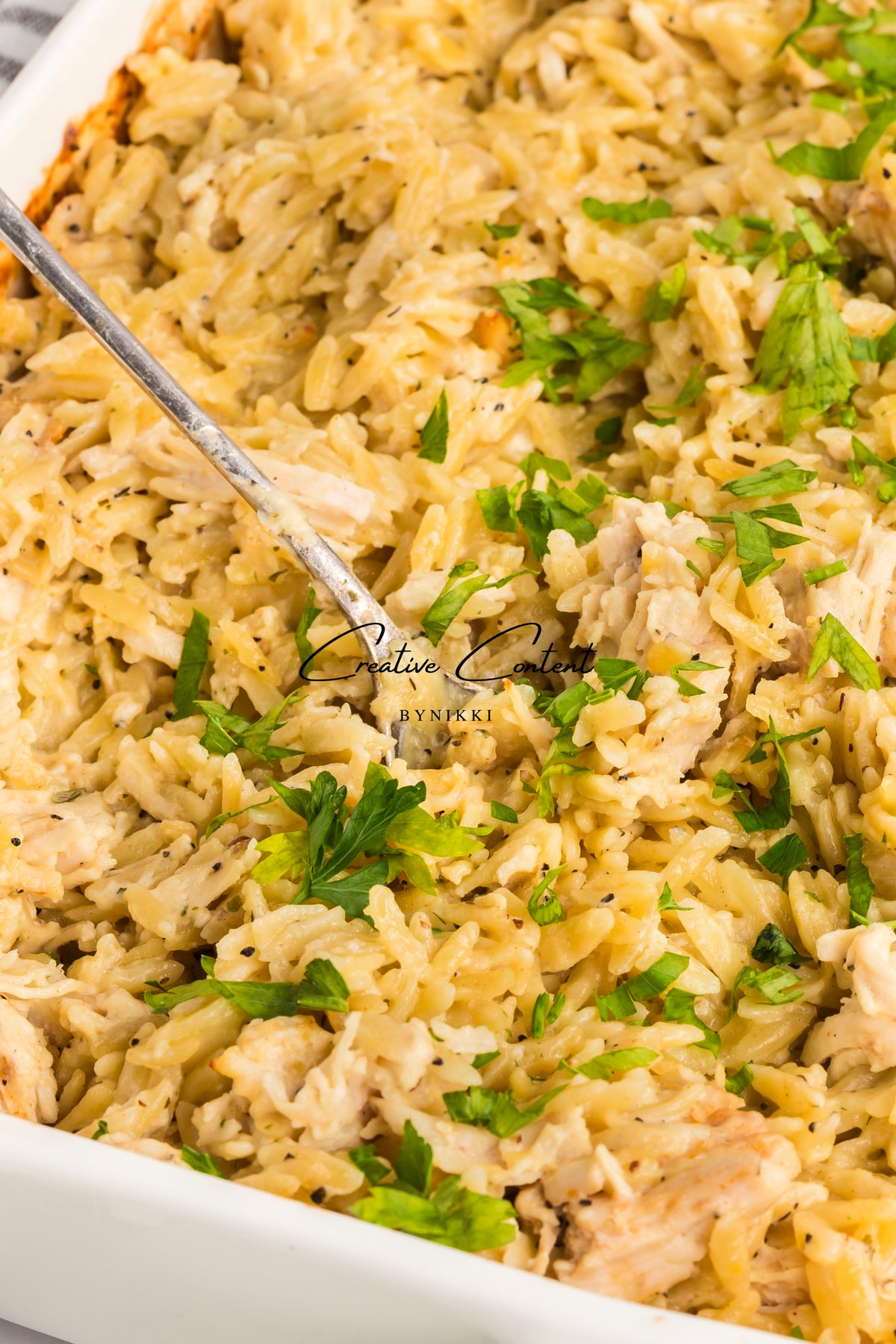 Dump and Bake Easy Creamy Pasta - Exclusive