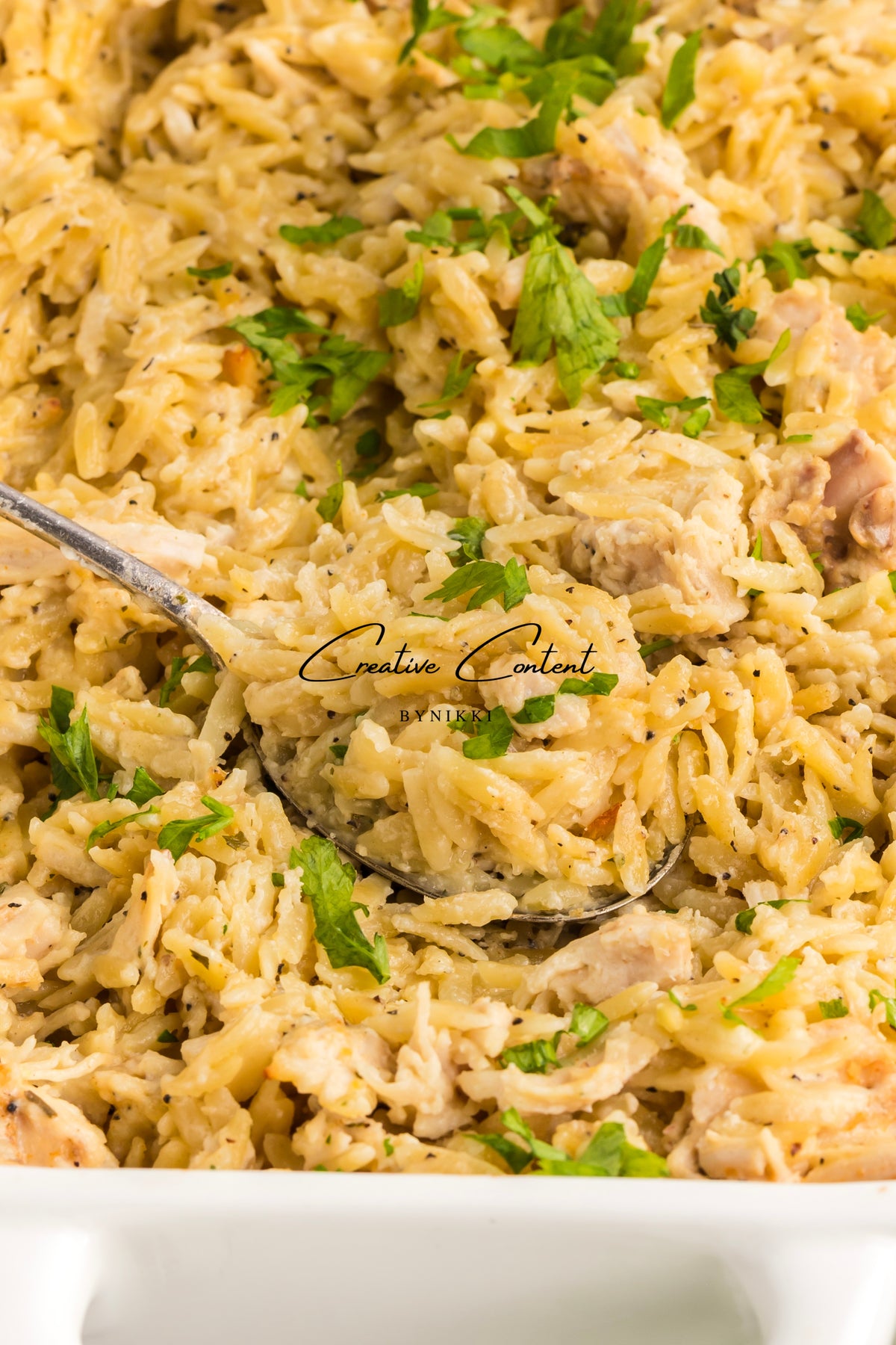 Dump and Bake Easy Creamy Pasta - Exclusive