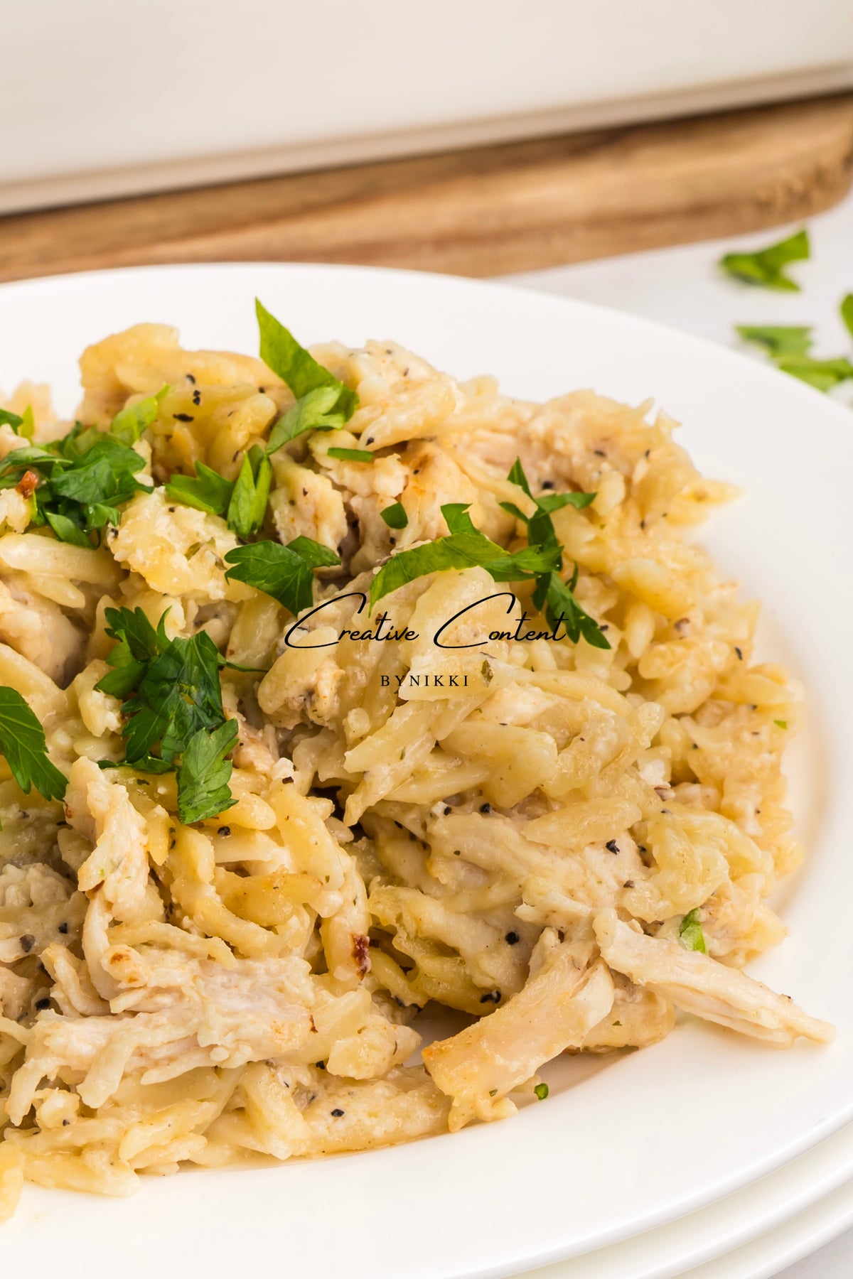 Dump and Bake Easy Creamy Pasta - Exclusive