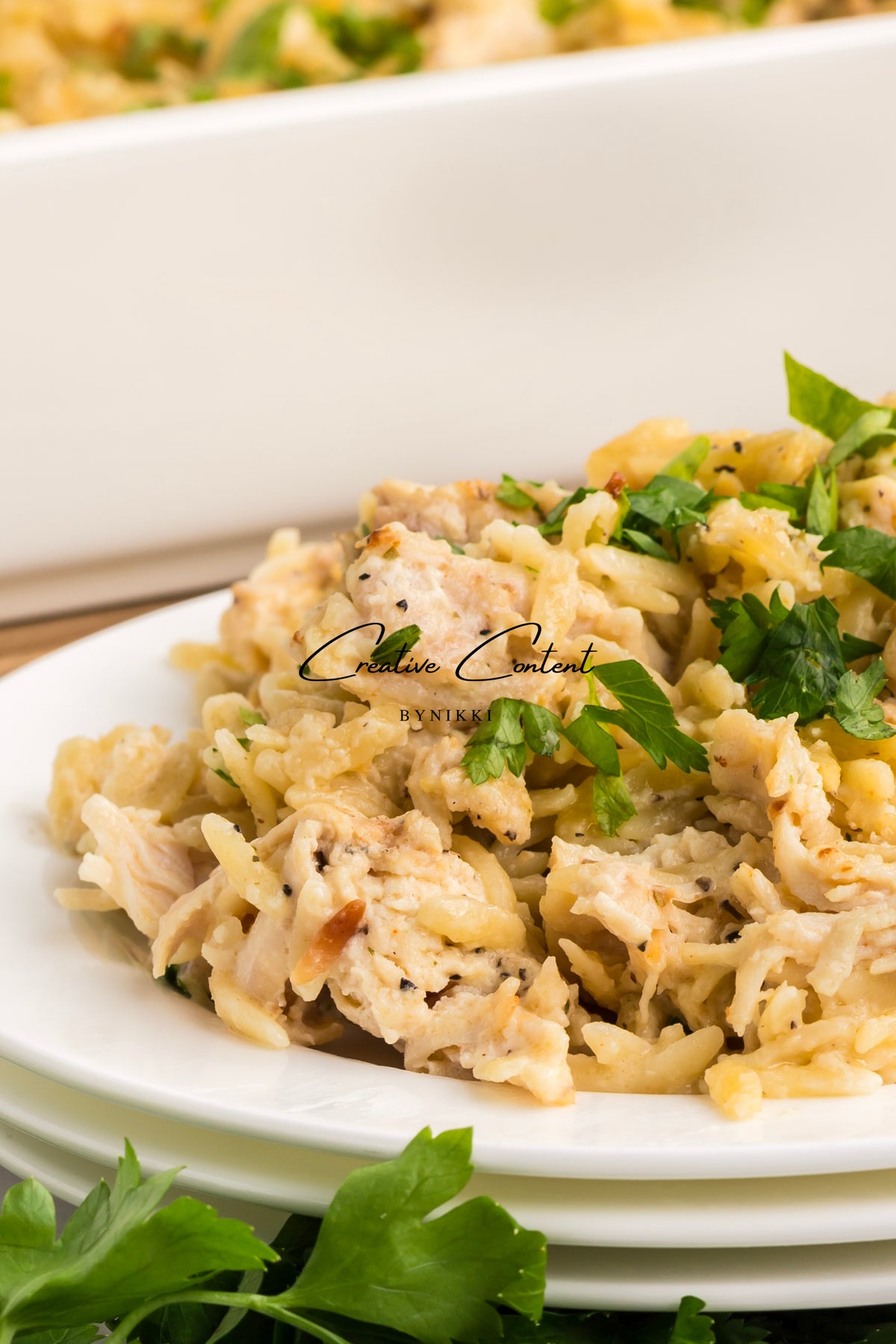 Dump and Bake Easy Creamy Pasta - Exclusive
