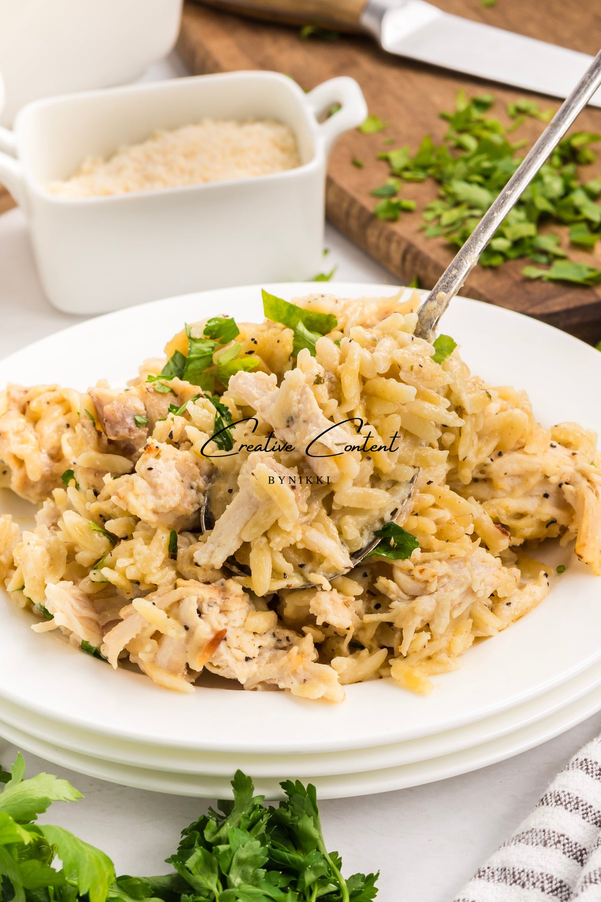 Dump and Bake Easy Creamy Pasta - Exclusive