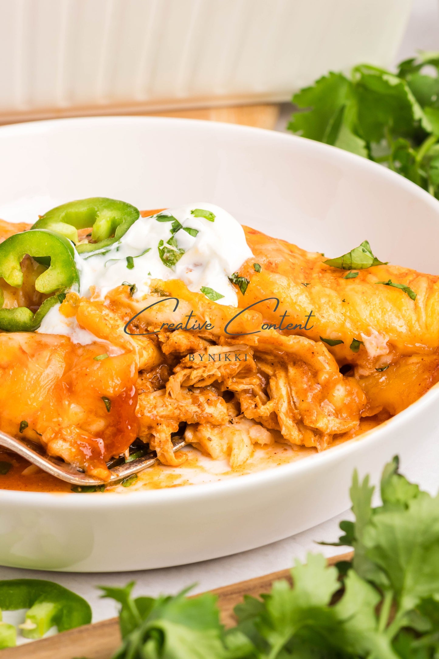 Easy Chicken Enchiladas -  Exclusive