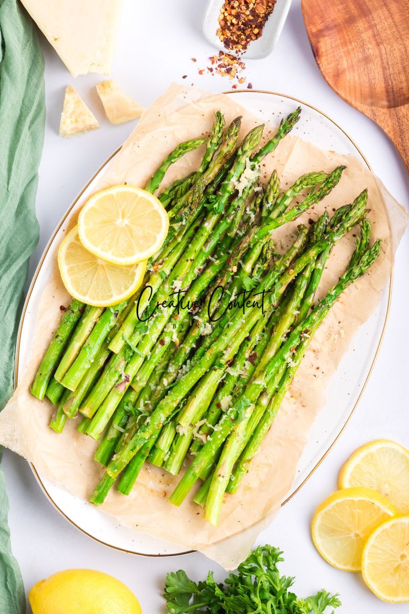 Easy Oven Roasted Asparagus - Set 1 of 2