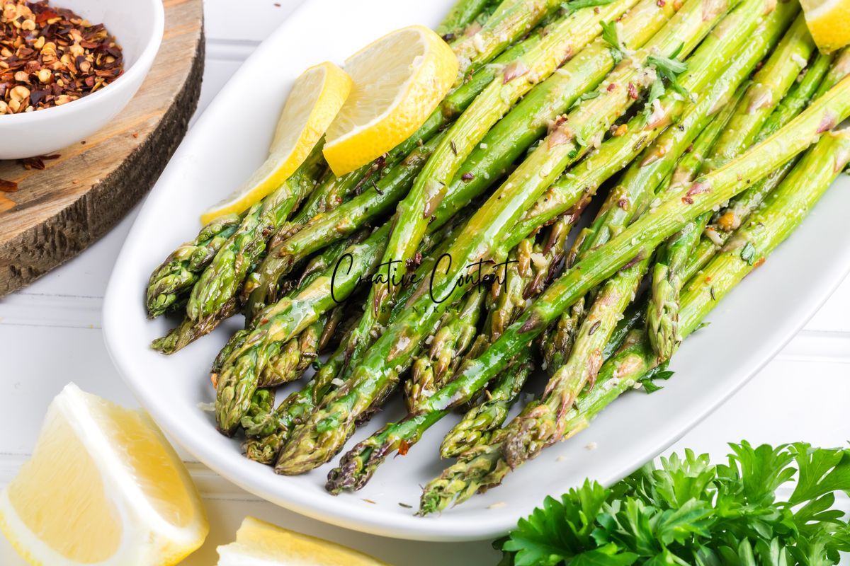 Easy Oven Roasted Asparagus - Set 2 of 2
