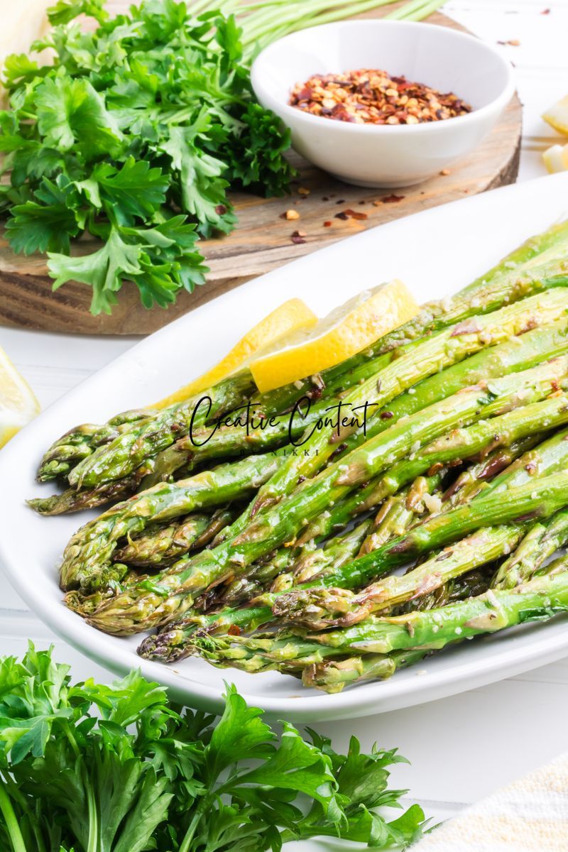 Easy Oven Roasted Asparagus - Set 2 of 2