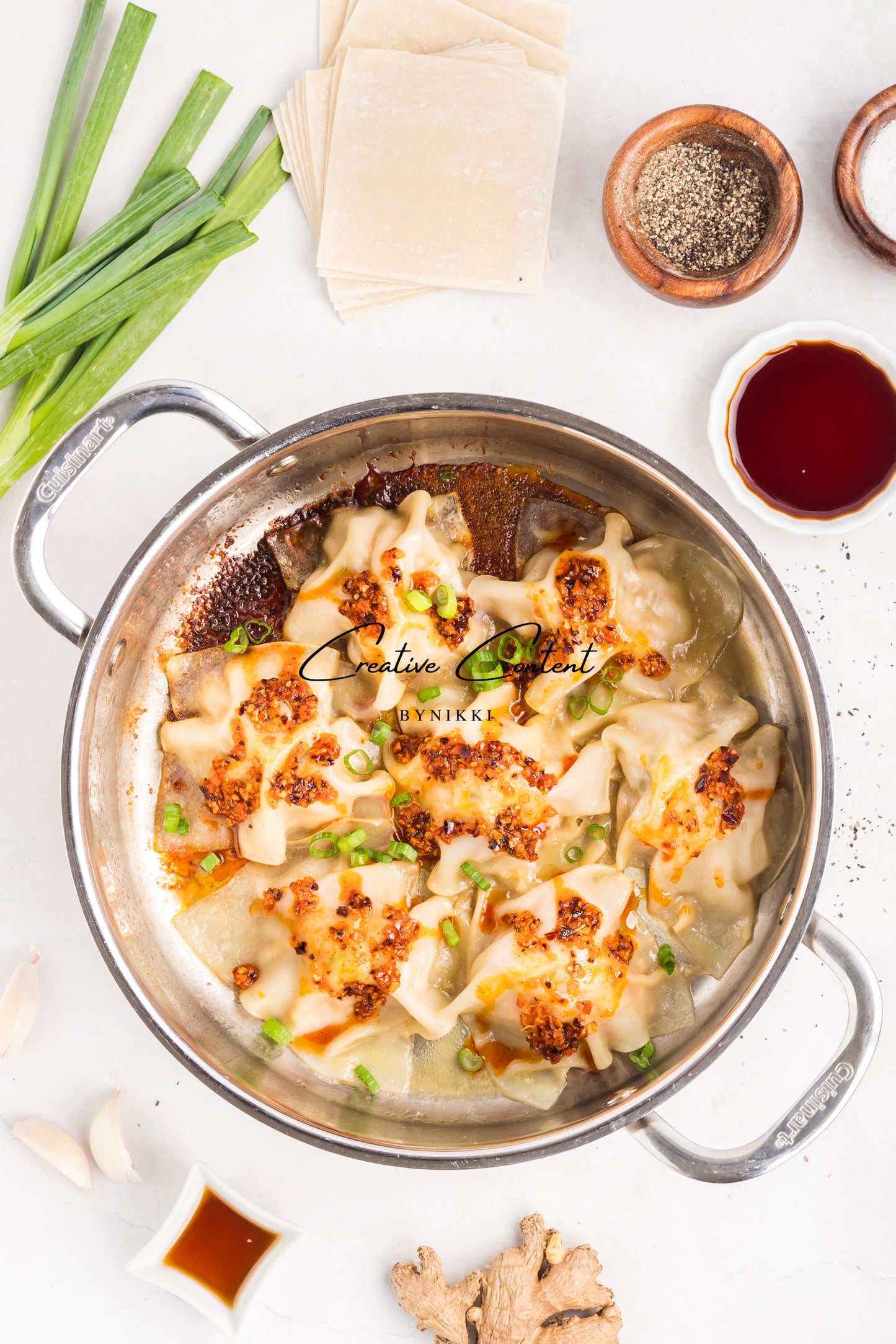 Easy Pan Blanket Dumplings - Exclusive