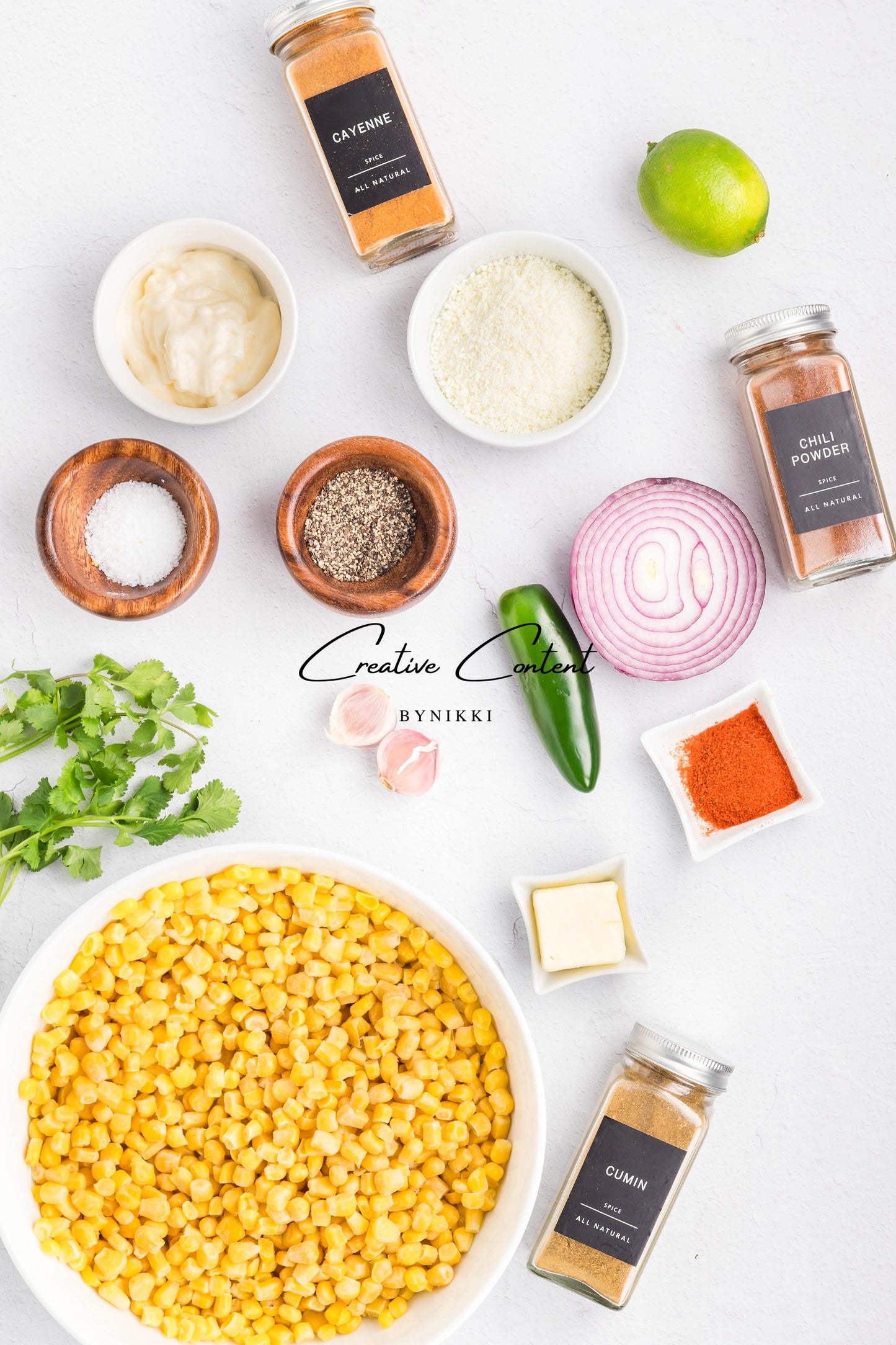 Elote Corn Dip - Exclusive (18 heroes - 9 white dish / 9 colorful dish)