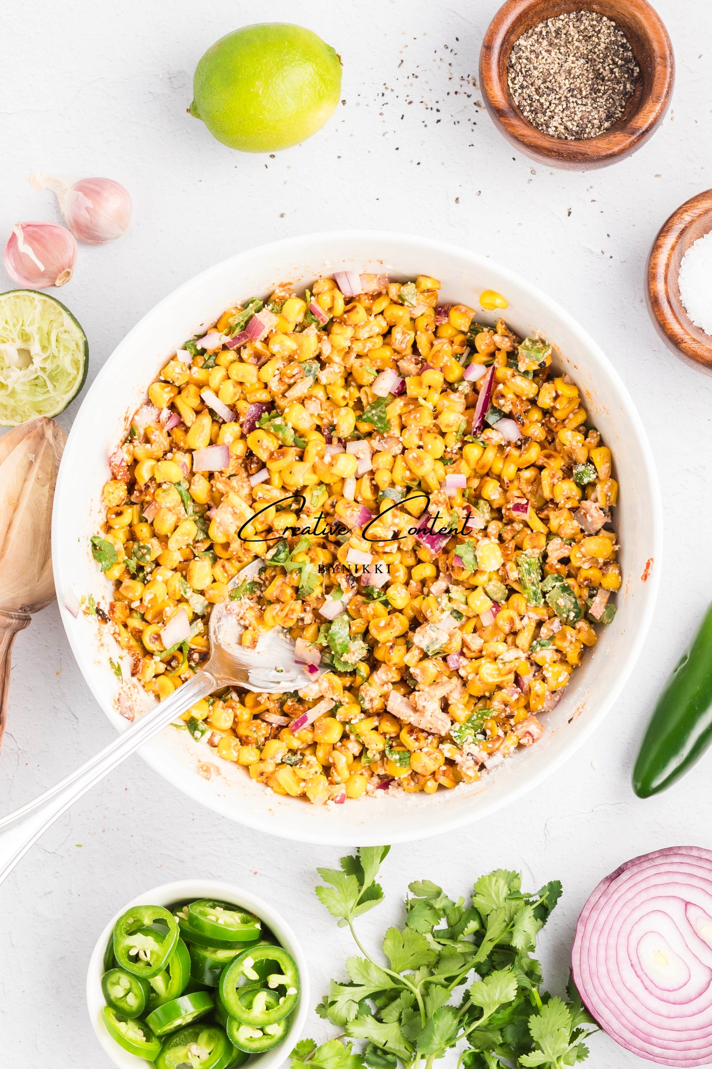 Elote Corn Dip - Exclusive (18 heroes - 9 white dish / 9 colorful dish)