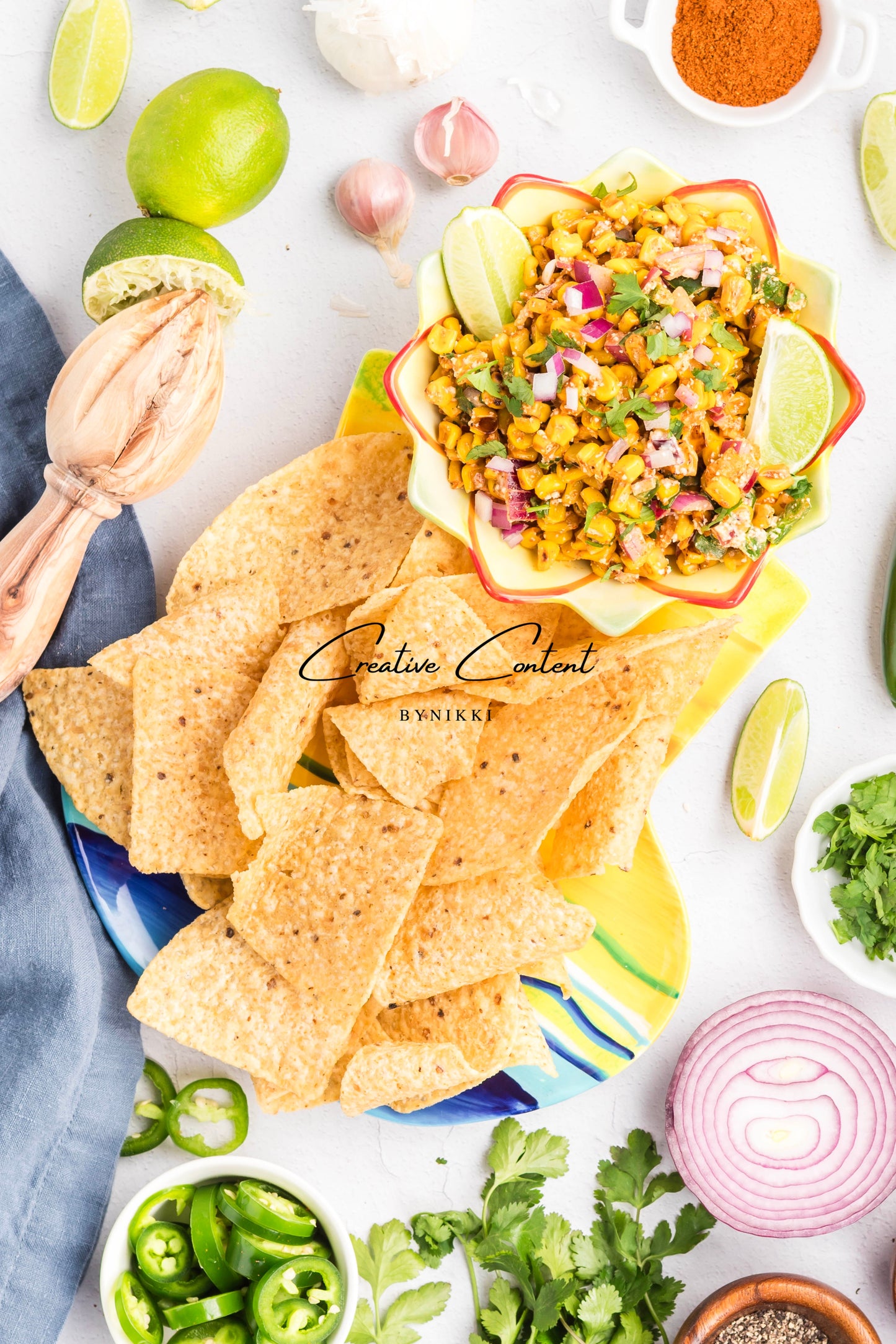 Elote Corn Dip - Exclusive (18 heroes - 9 white dish / 9 colorful dish)
