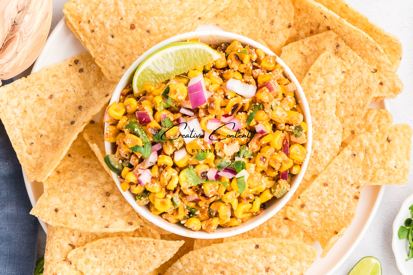 Elote Corn Dip - Exclusive (18 heroes - 9 white dish / 9 colorful dish)