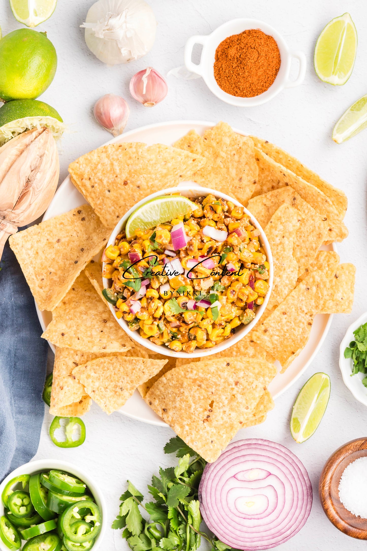 Elote Corn Dip - Exclusive (18 heroes - 9 white dish / 9 colorful dish)