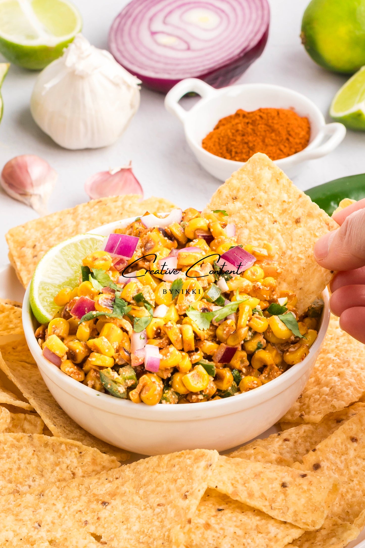 Elote Corn Dip - Exclusive (18 heroes - 9 white dish / 9 colorful dish)