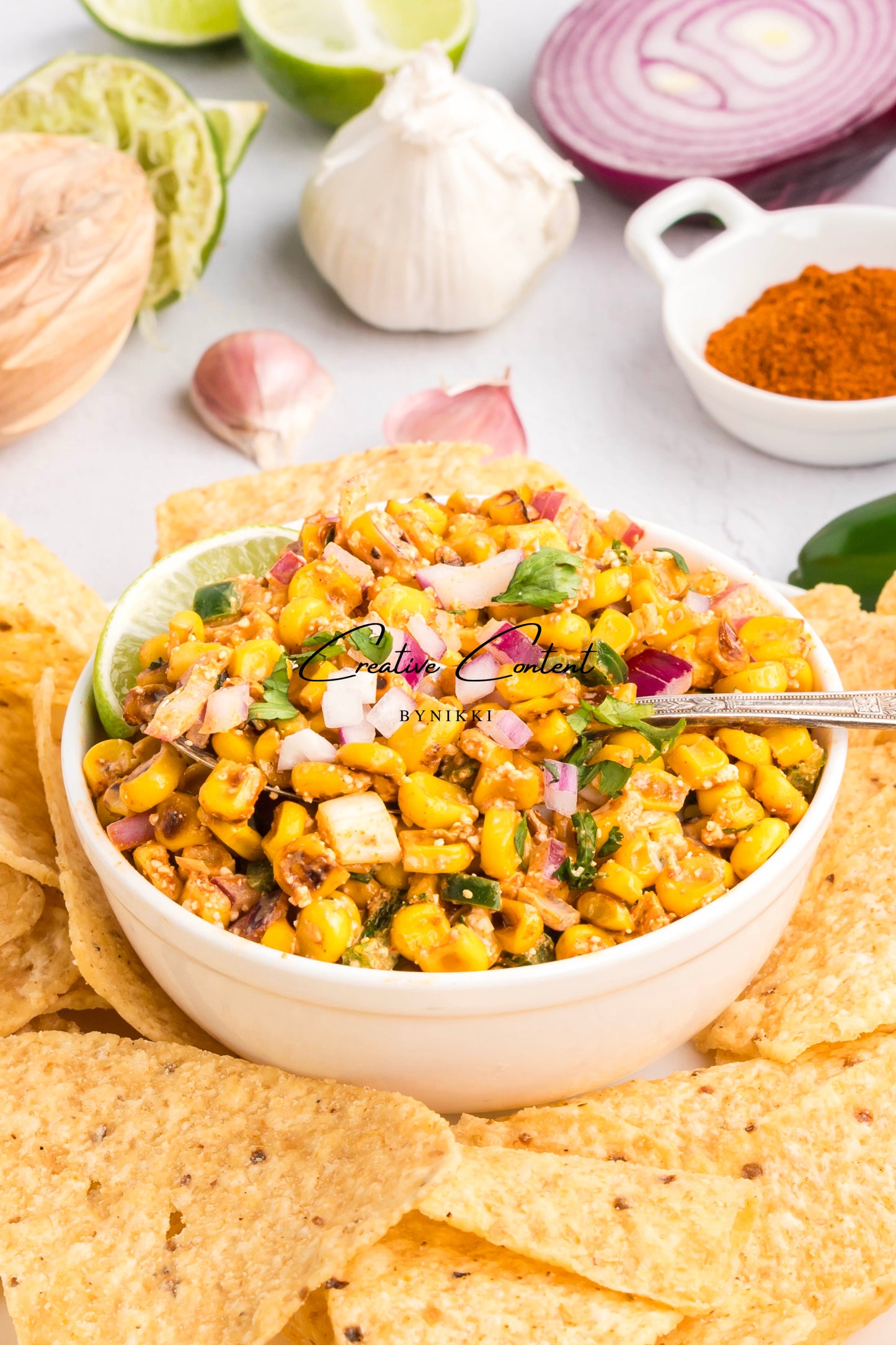 Elote Corn Dip - Exclusive (18 heroes - 9 white dish / 9 colorful dish)
