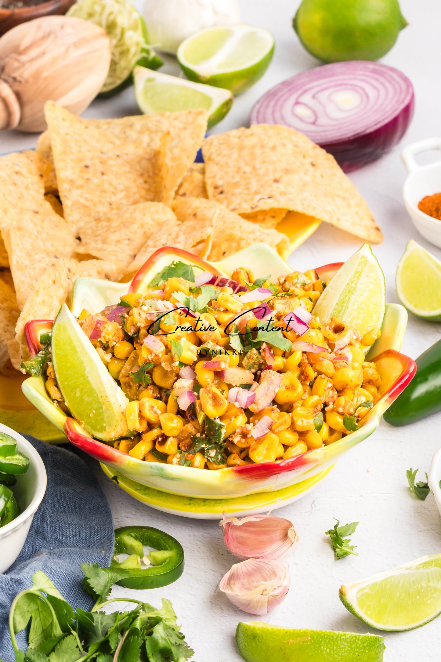 Elote Corn Dip - Exclusive (18 heroes - 9 white dish / 9 colorful dish)