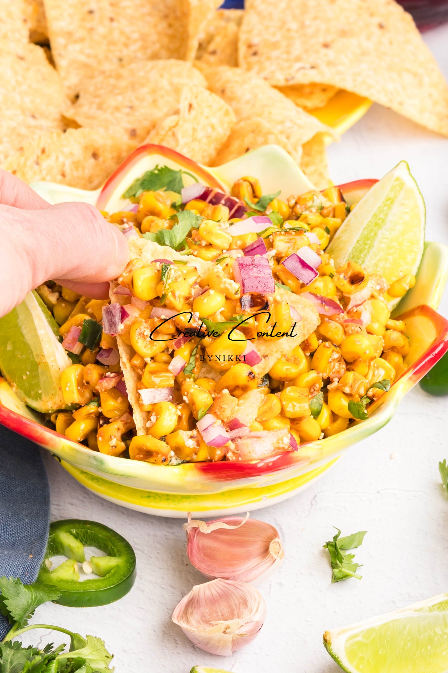 Elote Corn Dip - Exclusive (18 heroes - 9 white dish / 9 colorful dish)